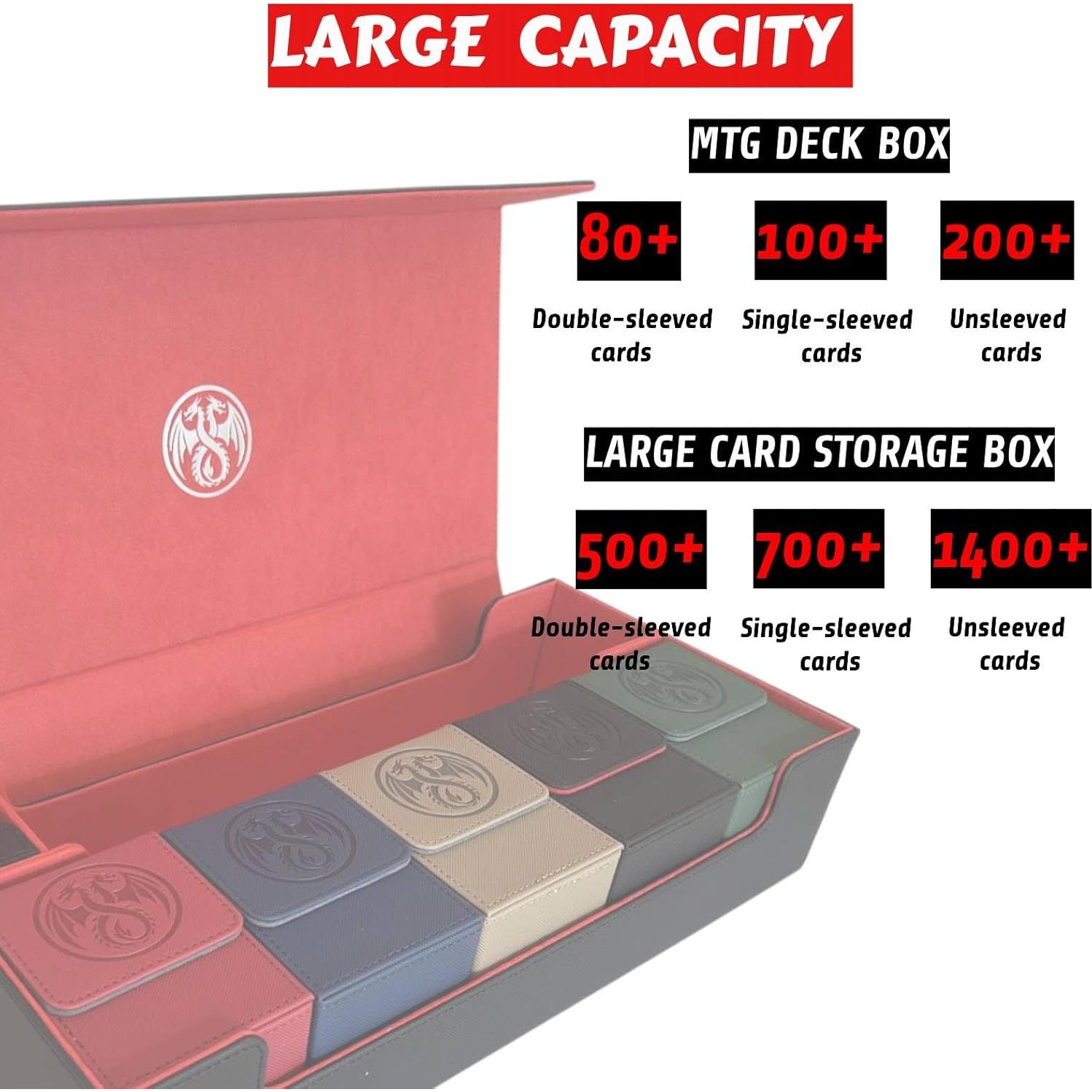 Juego de Caja de Cartas Fexovirs 8 en 1 para 2400 cartas