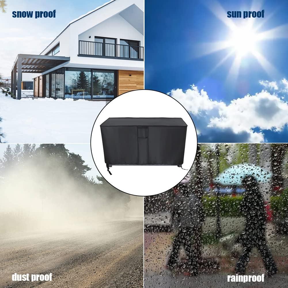 Cubierta de Caja de Deck Kingling 129x71x63 cm Impermeable