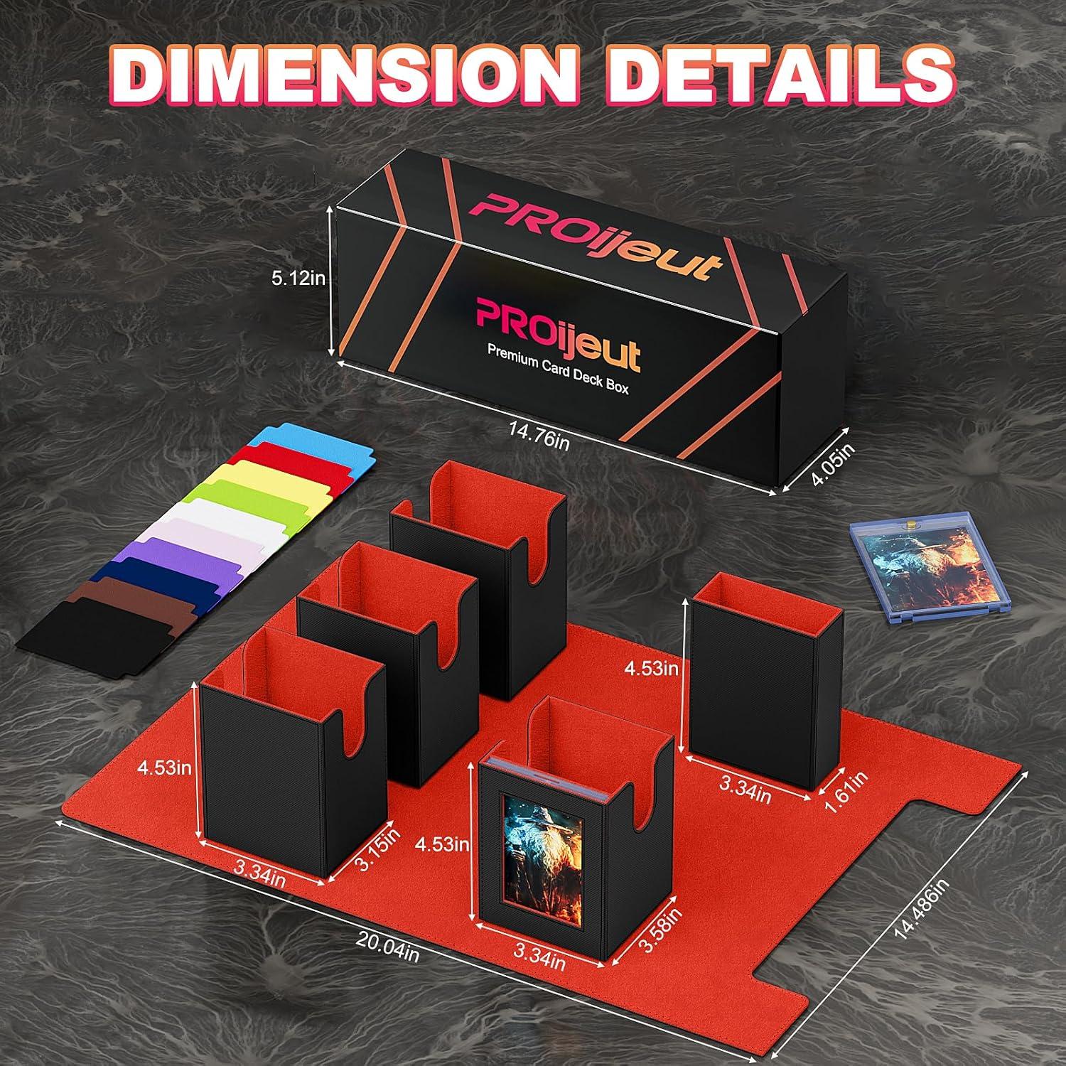 Caja de Barajas Proijeut 5 en 1 para 800+ Cartas