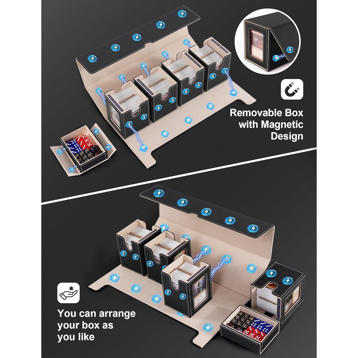 Caja de Barajas 5-en-1 Banloga para TCG con Exhibidor