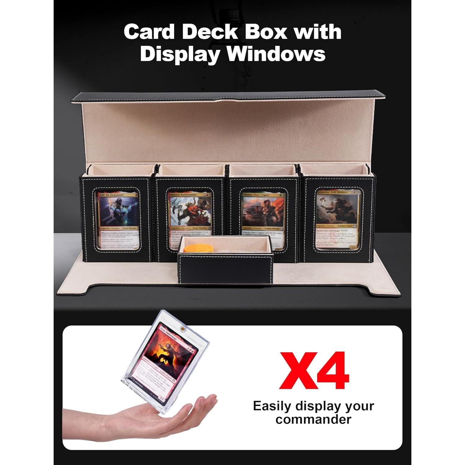 Caja de Barajas 5-en-1 Banloga para TCG con Exhibidor