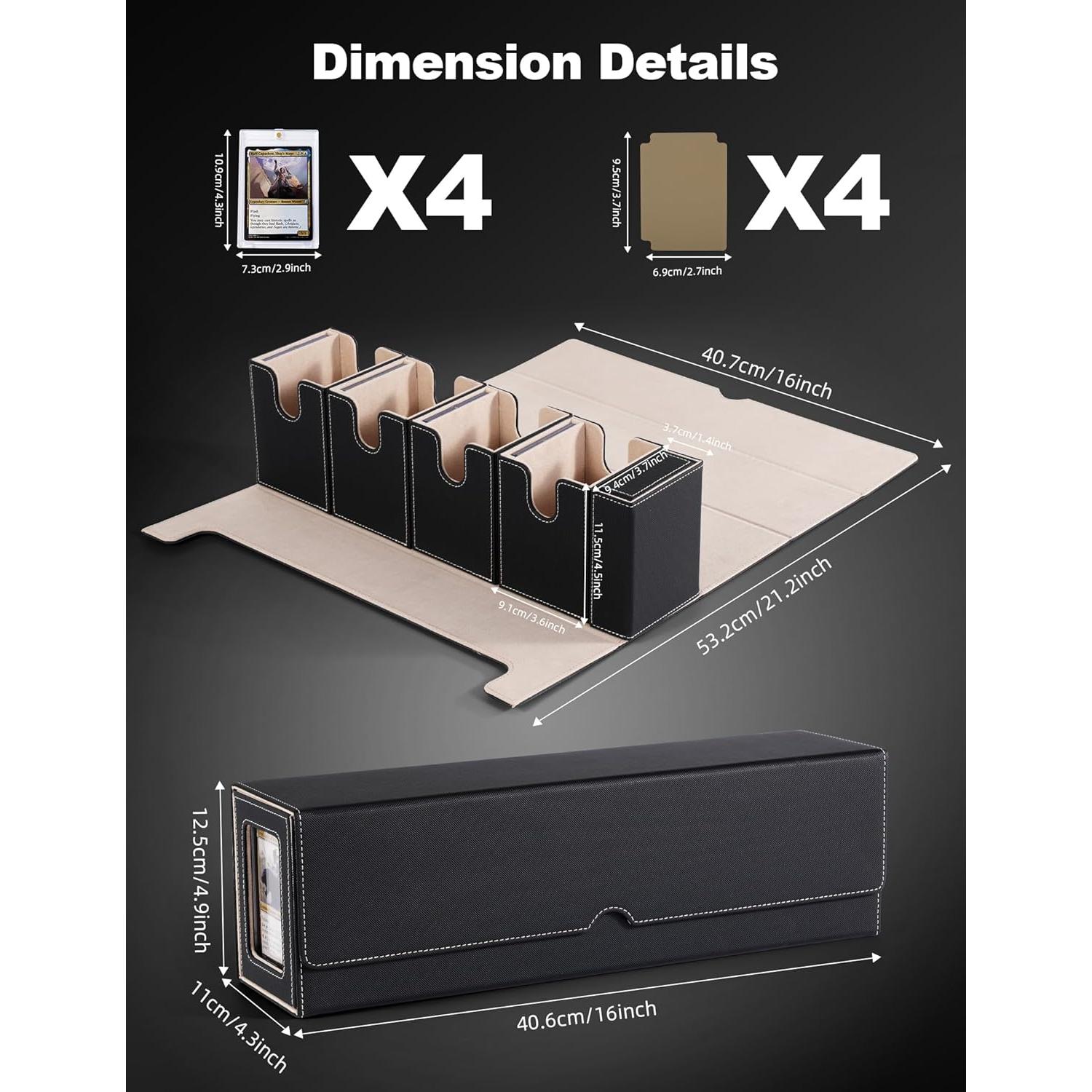 Caja de Barajas 5-en-1 Banloga para TCG con Exhibidor