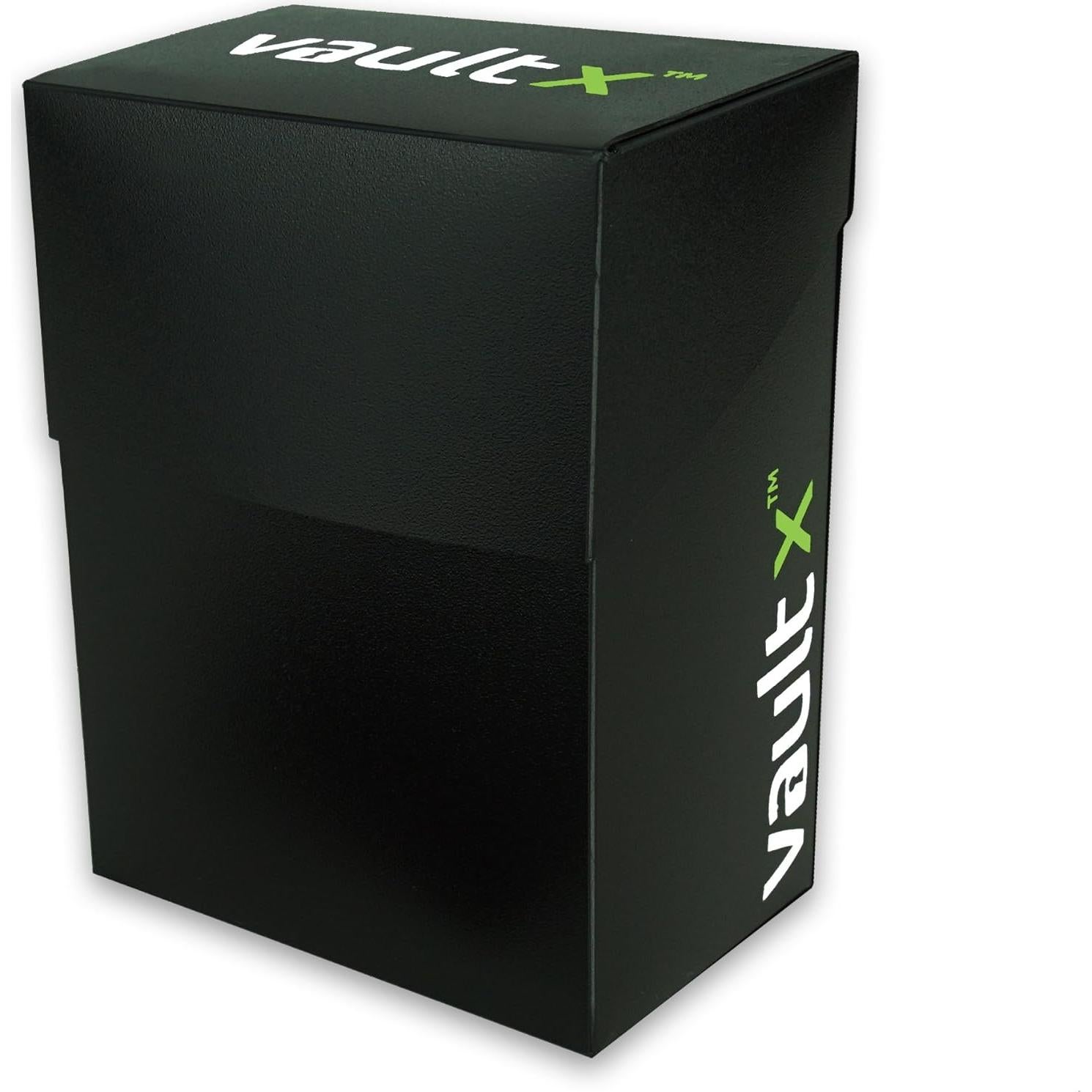 Caja de Cartas Vault X + 100 Fundas Negras para TCG