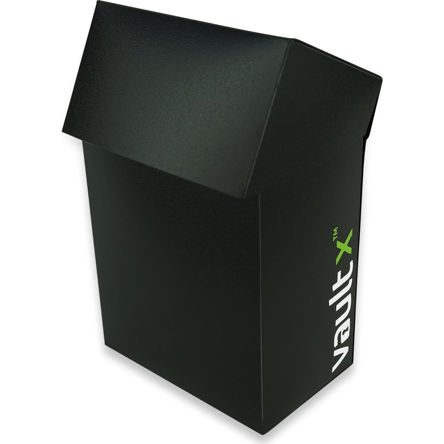 Caja de Cartas Vault X + 100 Fundas Negras para TCG
