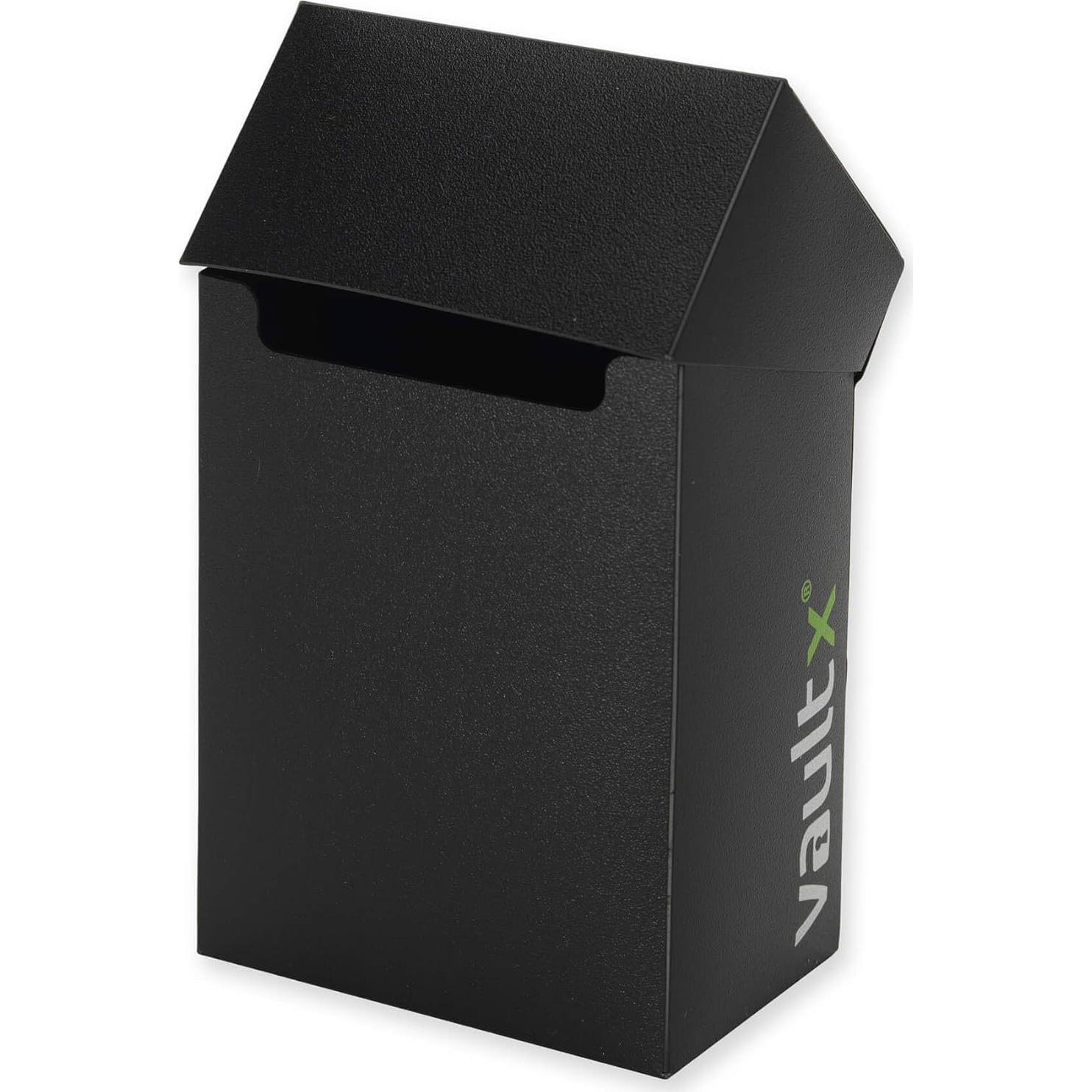 Caja de Cartas Vault X + 100 Fundas Negras para TCG