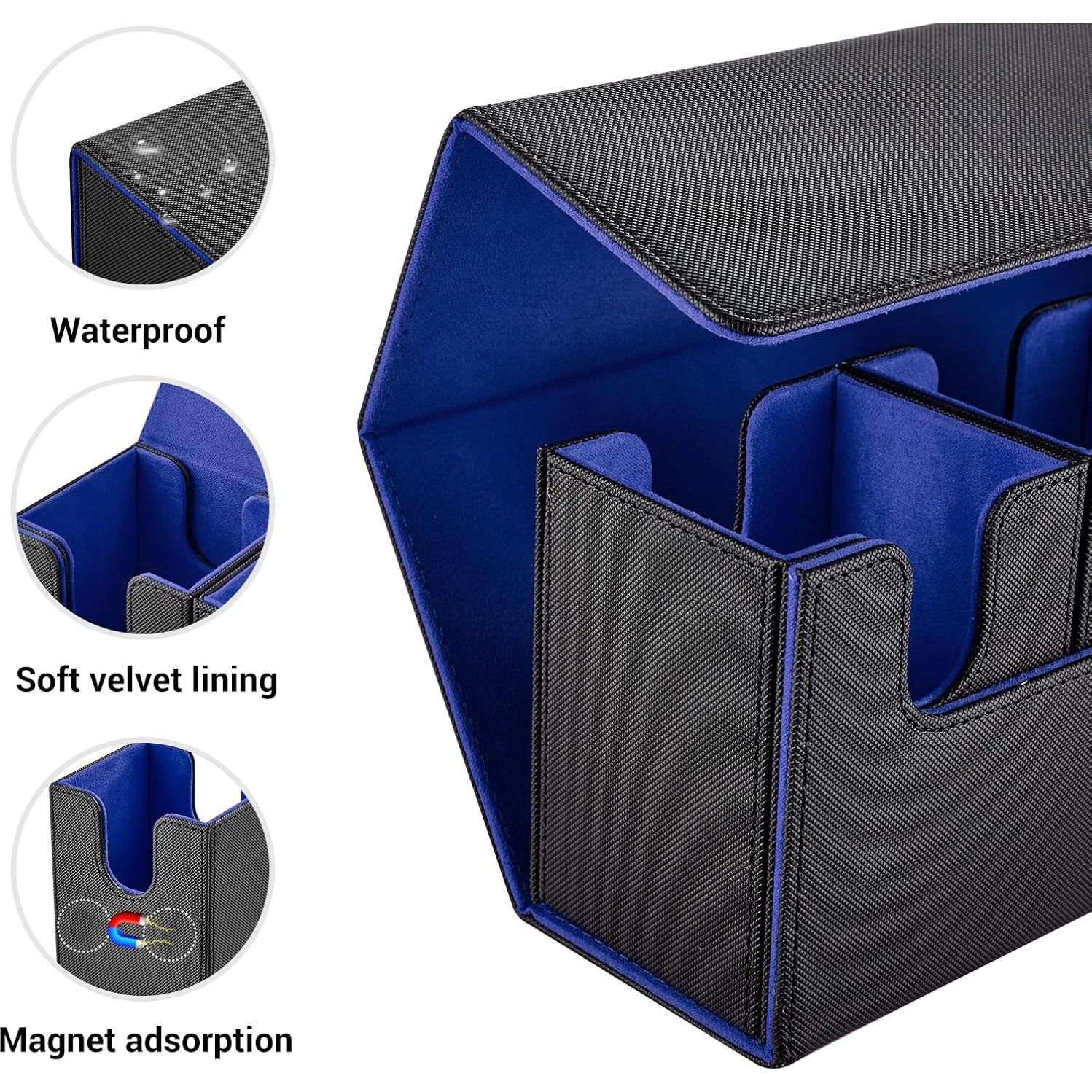 Caja de Barajas FOTEEMO 3 en 1 para 300+ Cartas