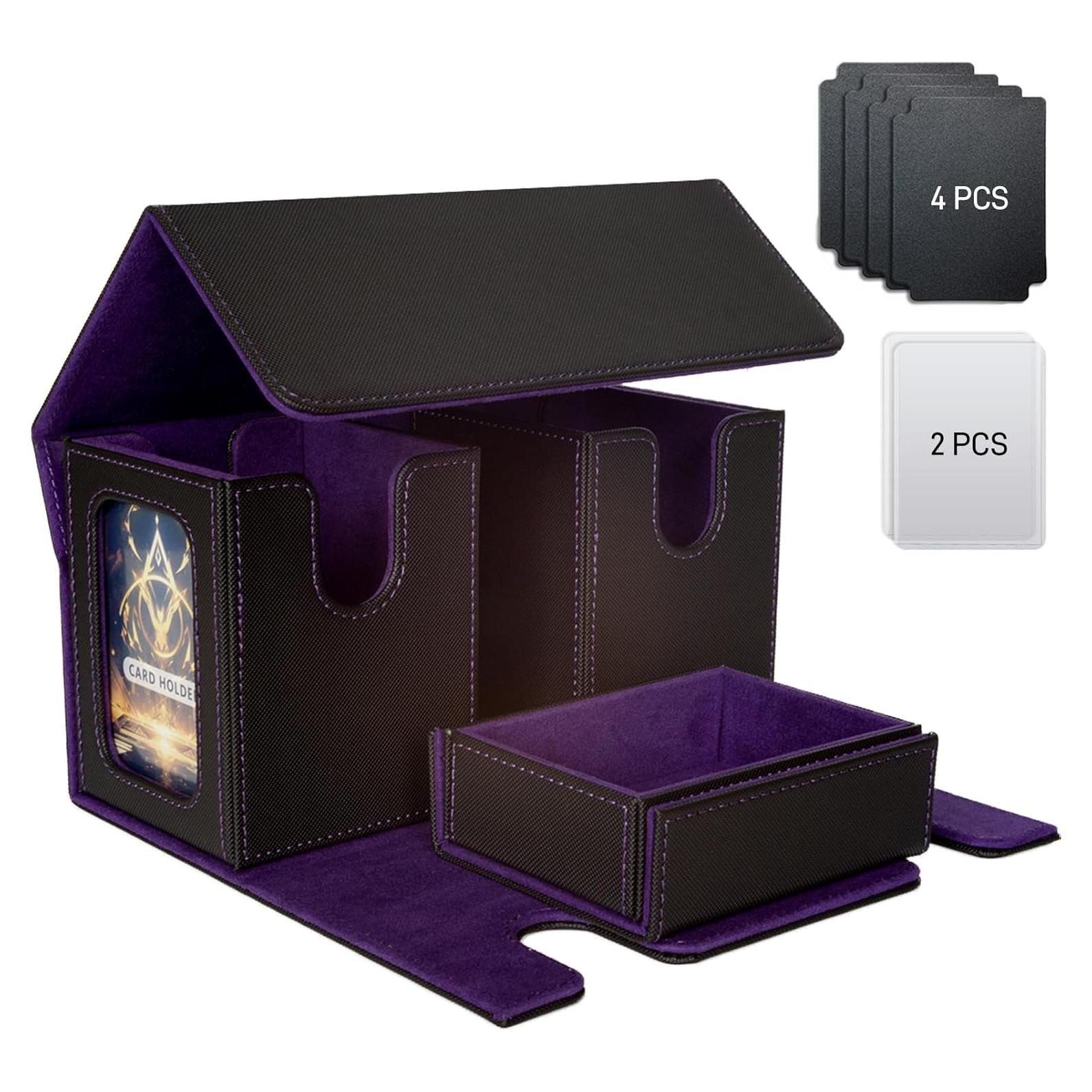 Caja de Cartas MTG Jeixynik 3-en-1 para 220+ Cartas