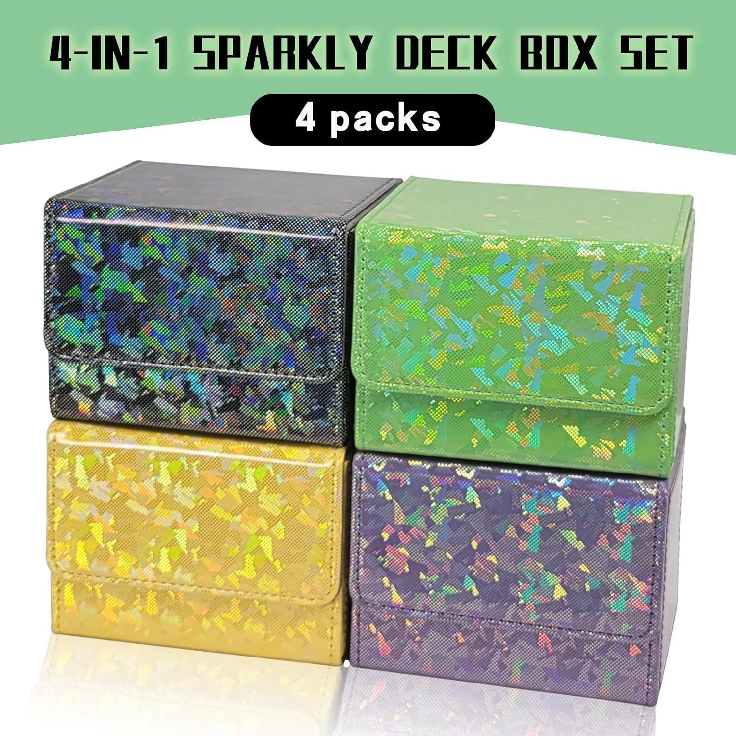 Caja de Barajas Dmoicols 4-en-1 para TCG y CCG