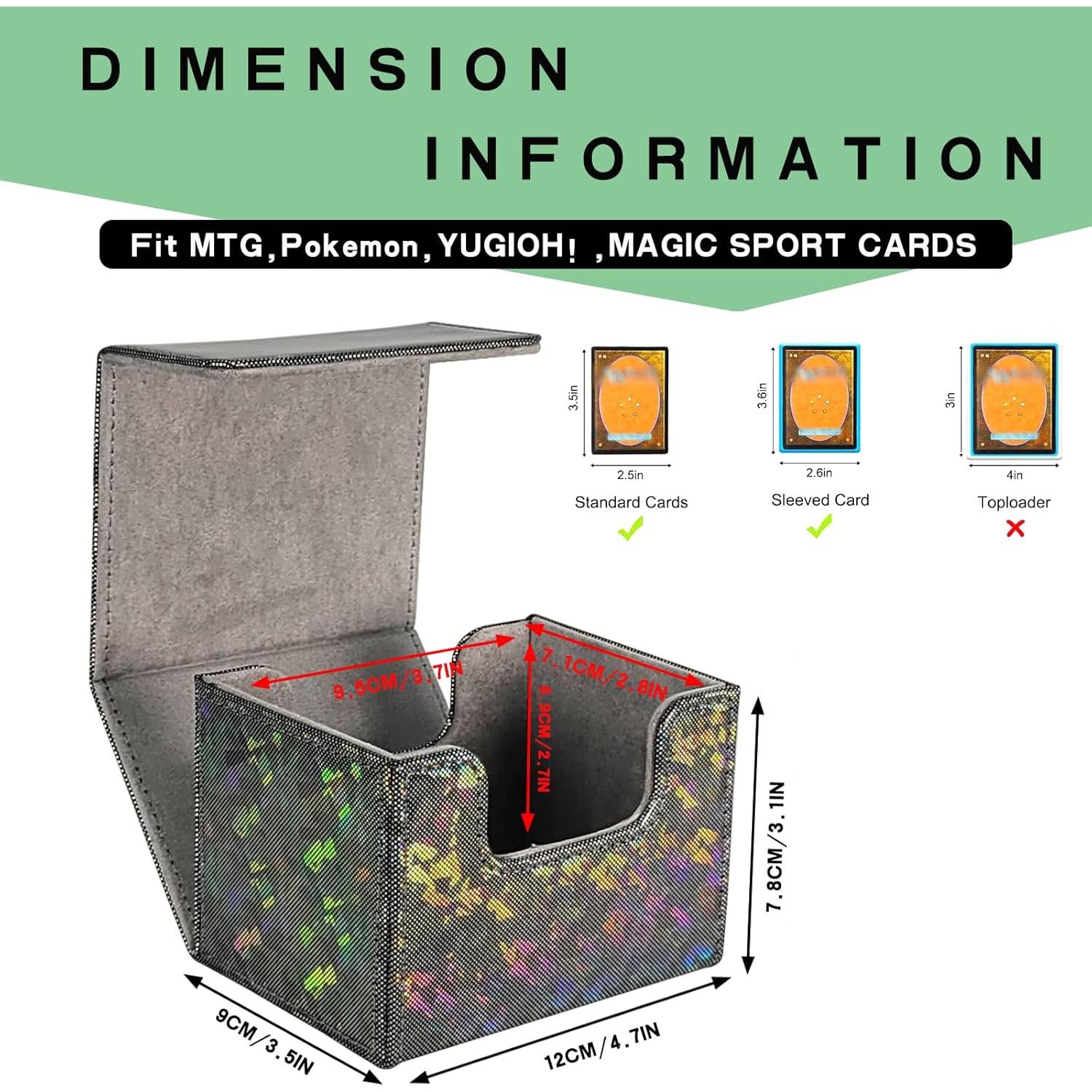 Caja de Barajas Dmoicols 4-en-1 para TCG y CCG