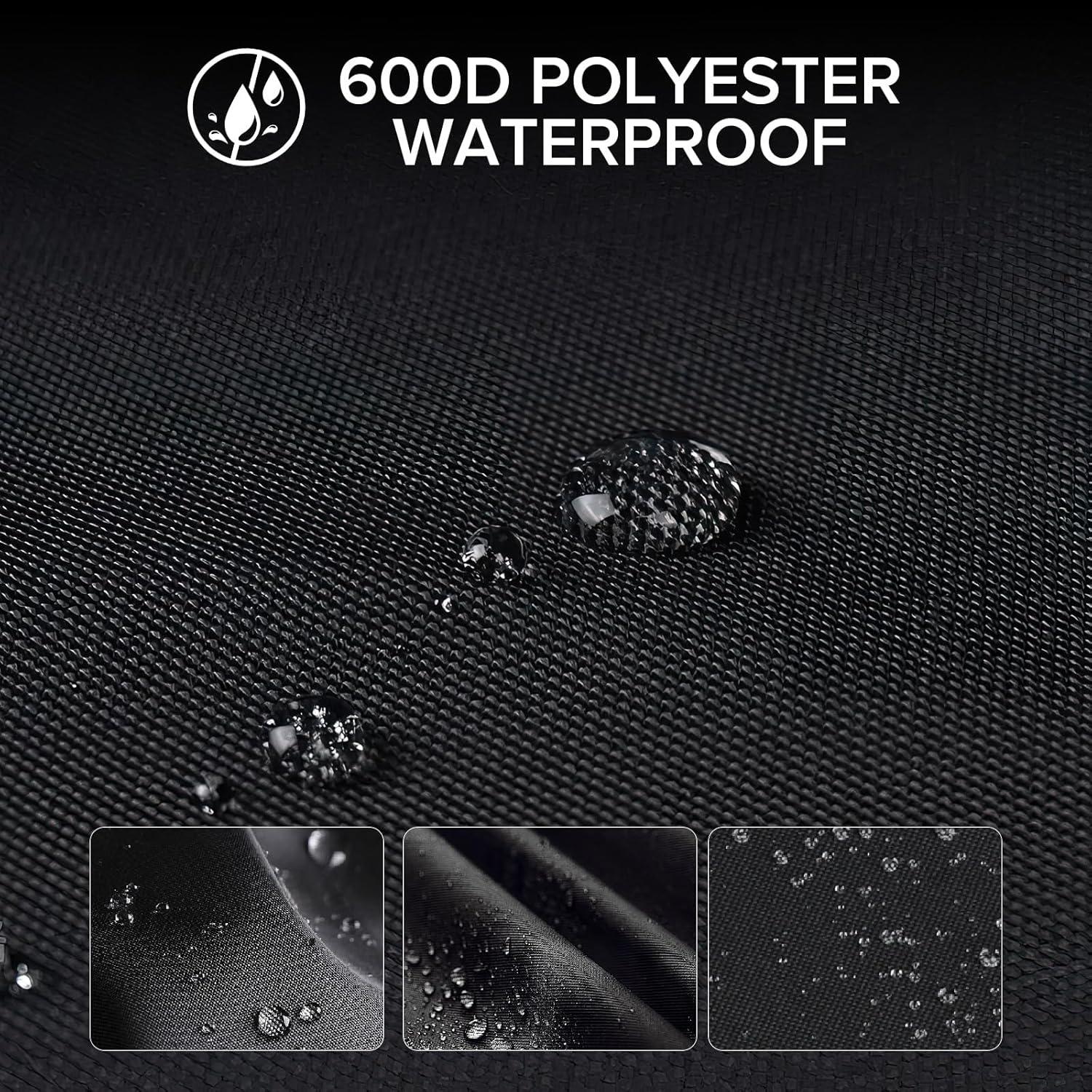 Cubierta de Almacenamiento ZUCONKITCH 124x61x64cm Impermeable