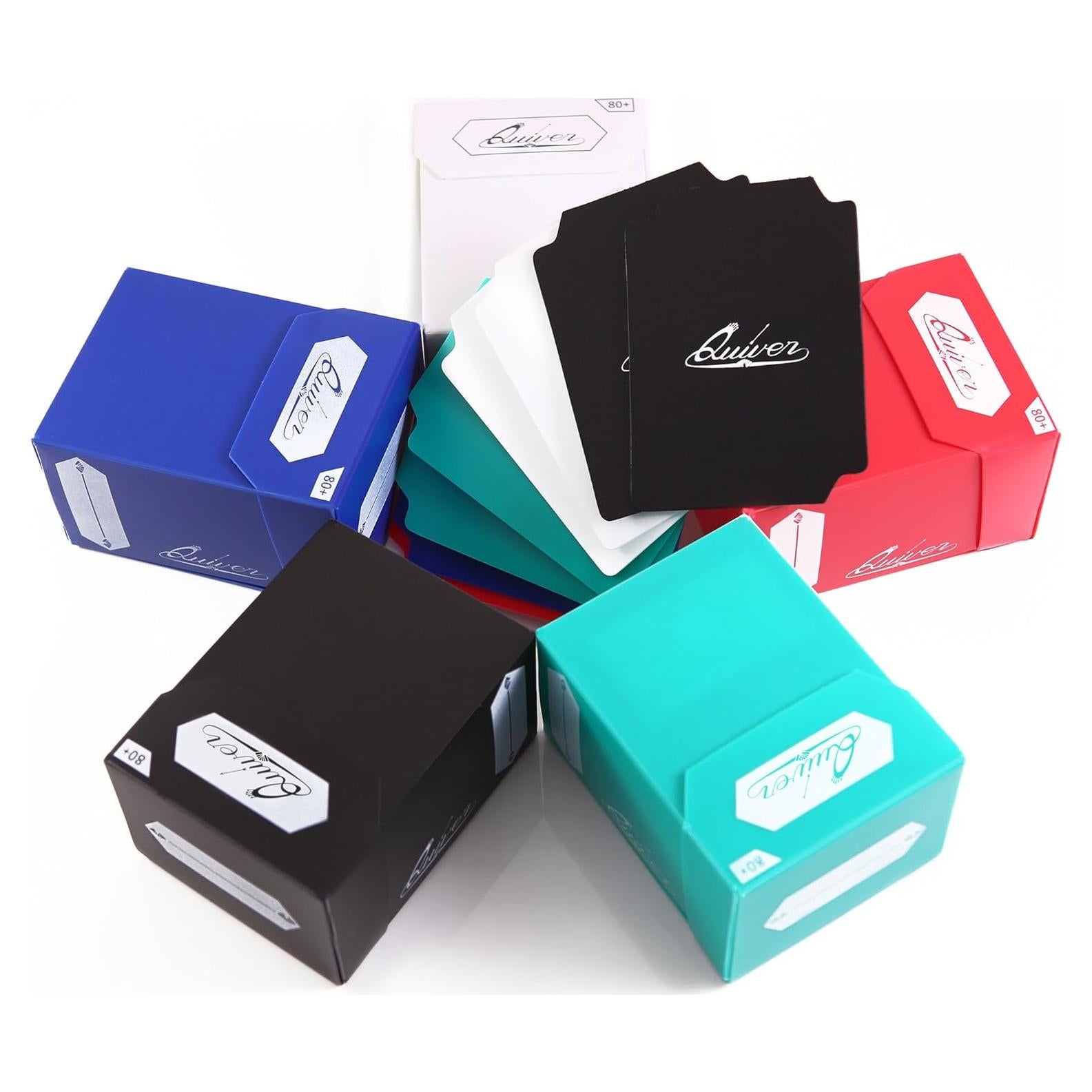 Caja de Cartas Quiver Time 80+ Set de 5 Colores