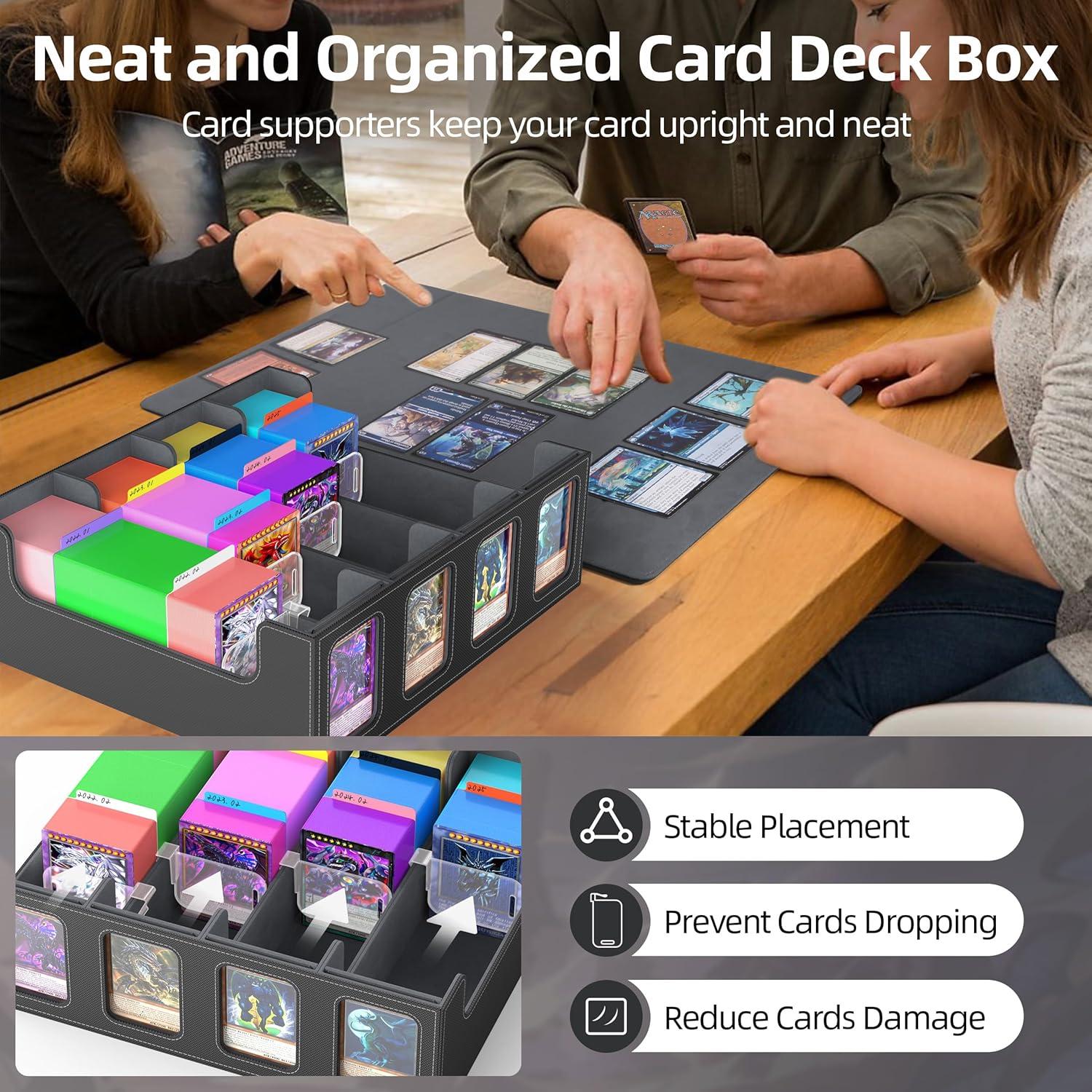 Caja de Almacenamiento de Cartas Miroddi 3000+ con Divisores