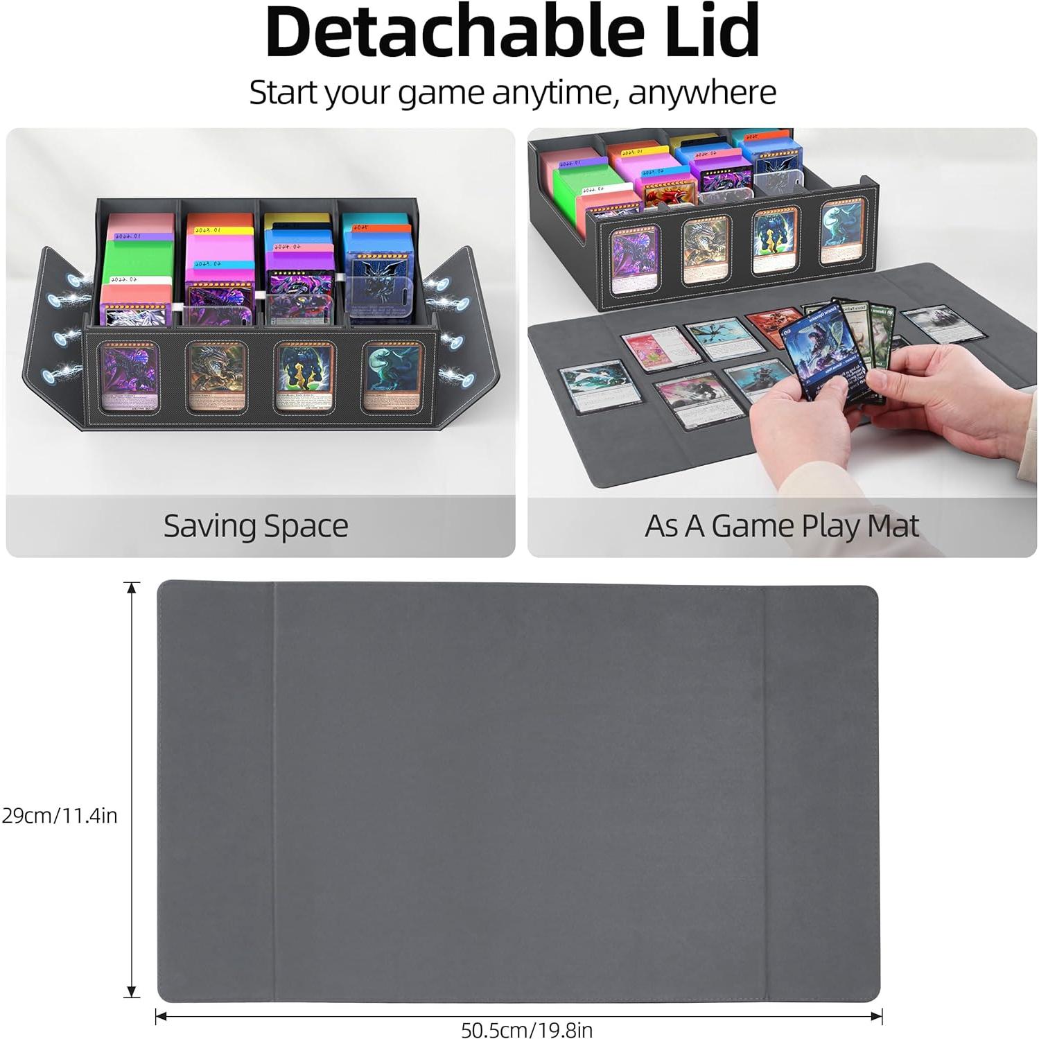 Caja de Almacenamiento de Cartas Miroddi 3000+ con Divisores