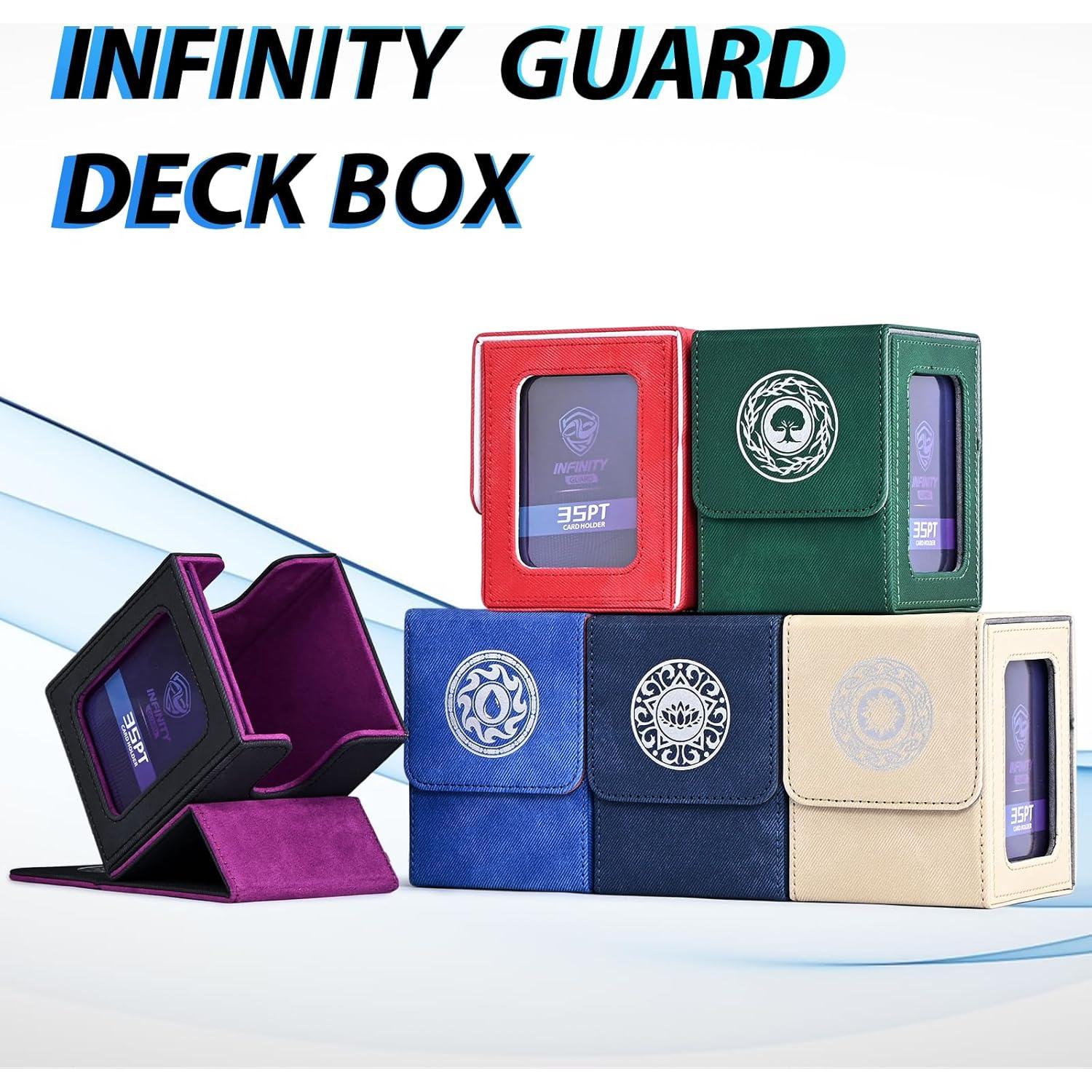 Caja de Cartas Infinity Guard para 230 Cartas Doble Manga
