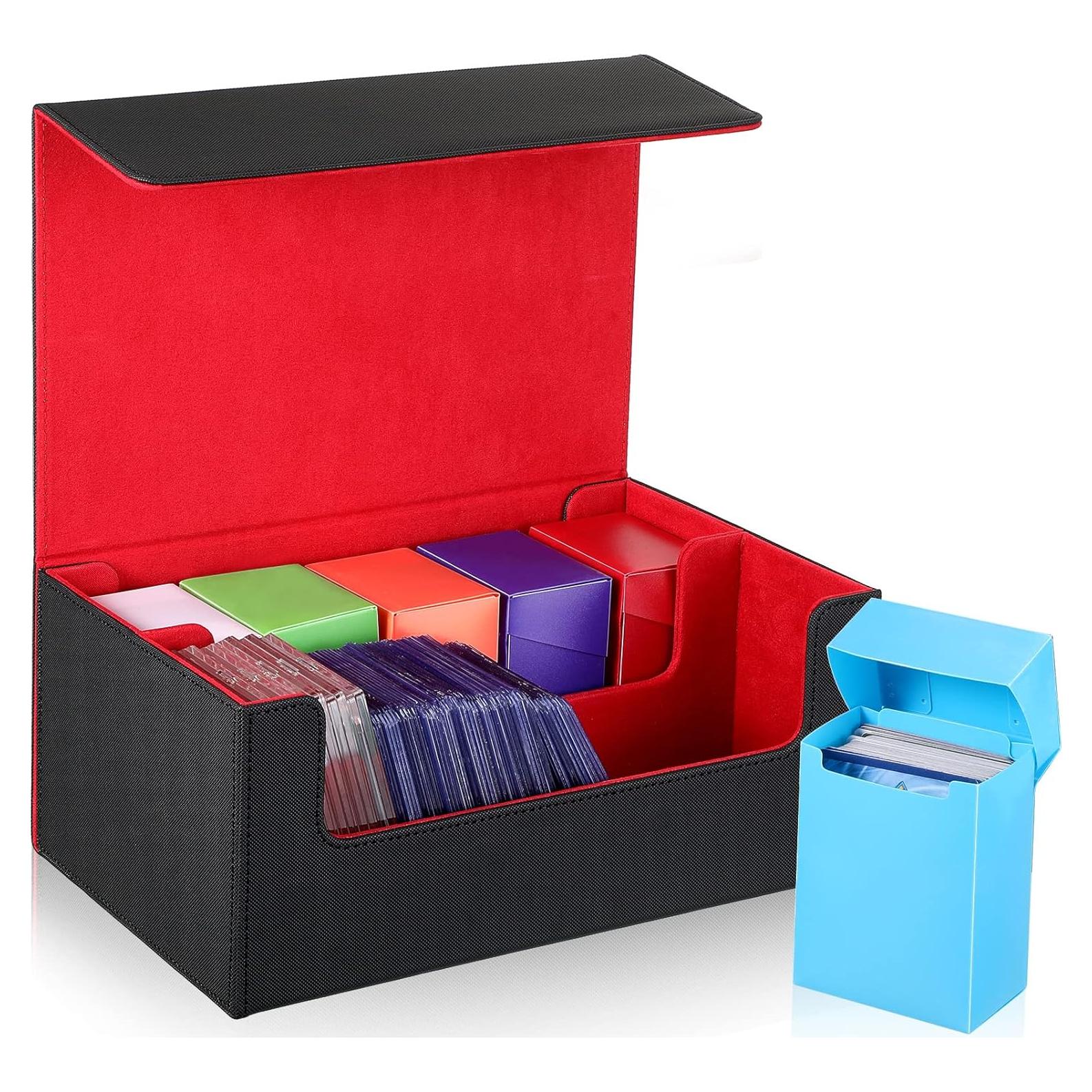 Caja de Cartas Yexiya 7 Piezas con Estuche de Cuero