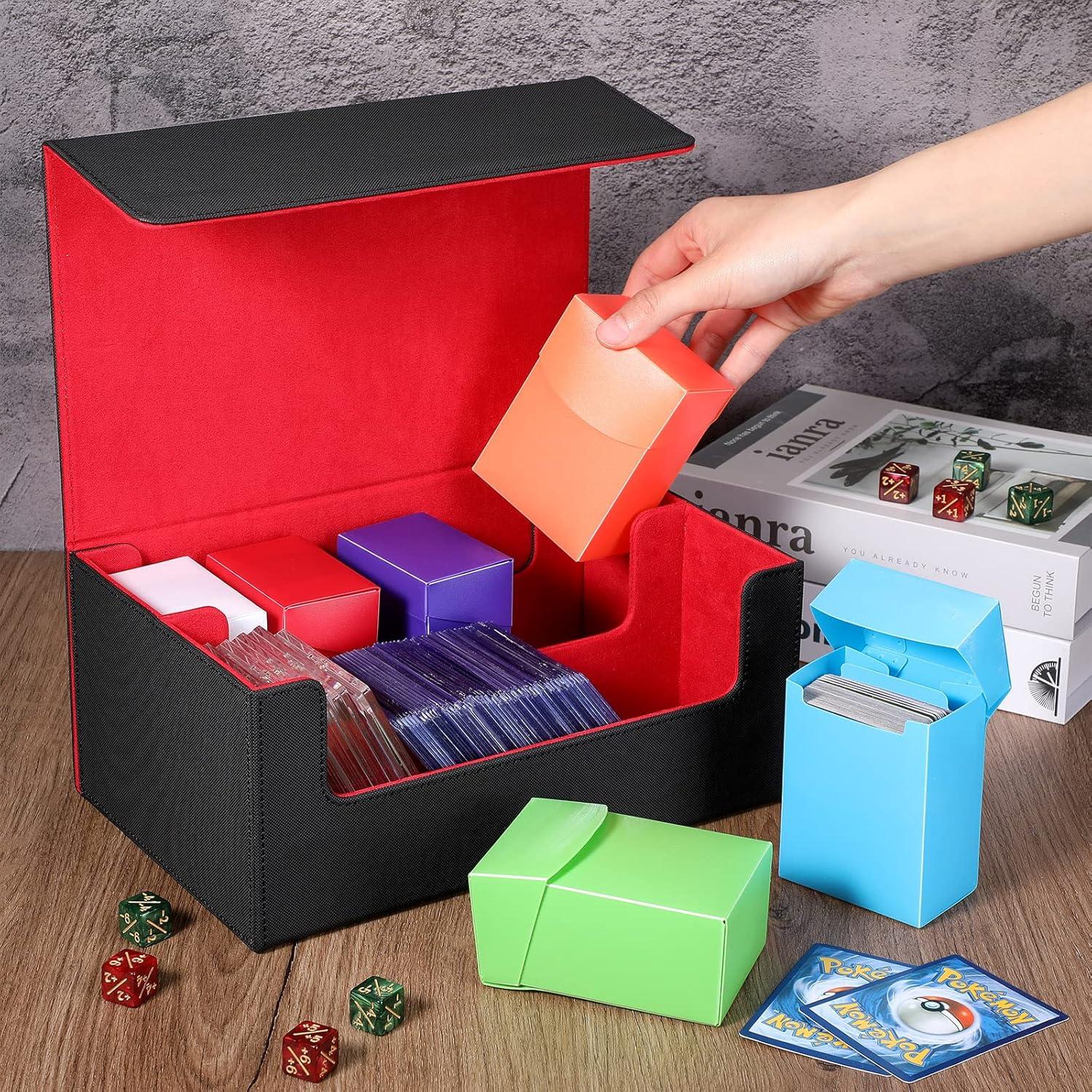 Caja de Cartas Yexiya 7 Piezas con Estuche de Cuero