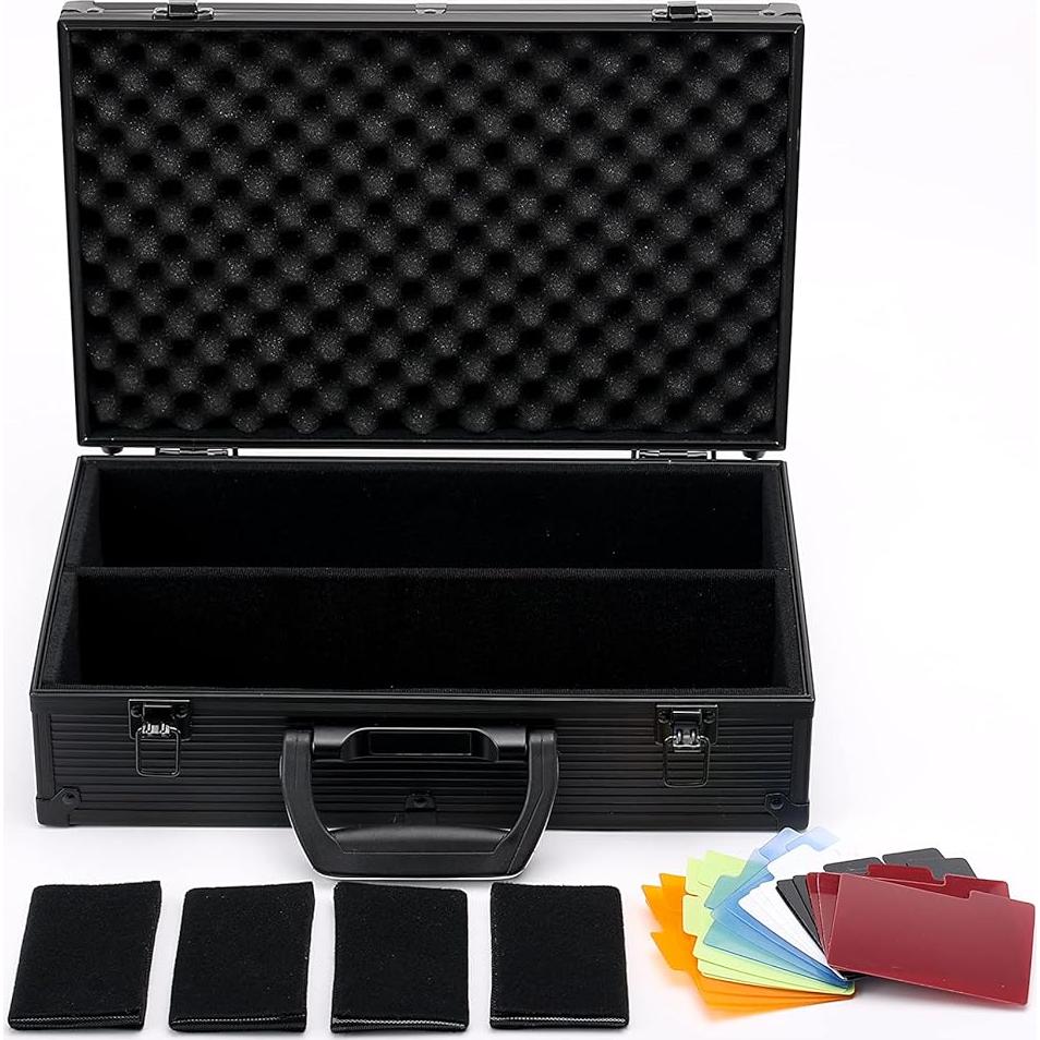 Maletín Spell KakapopoTCG Almacenamiento Metálico Negro