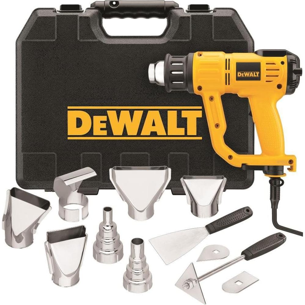 Pistola de Calor DEWALT D26960K con Accesorios y LCD