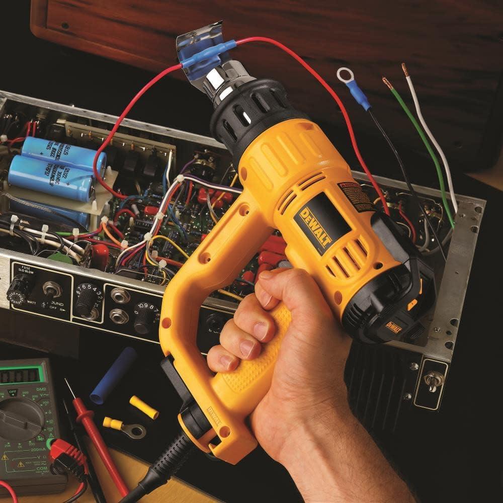 Pistola de Calor DEWALT D26960K con Accesorios y LCD