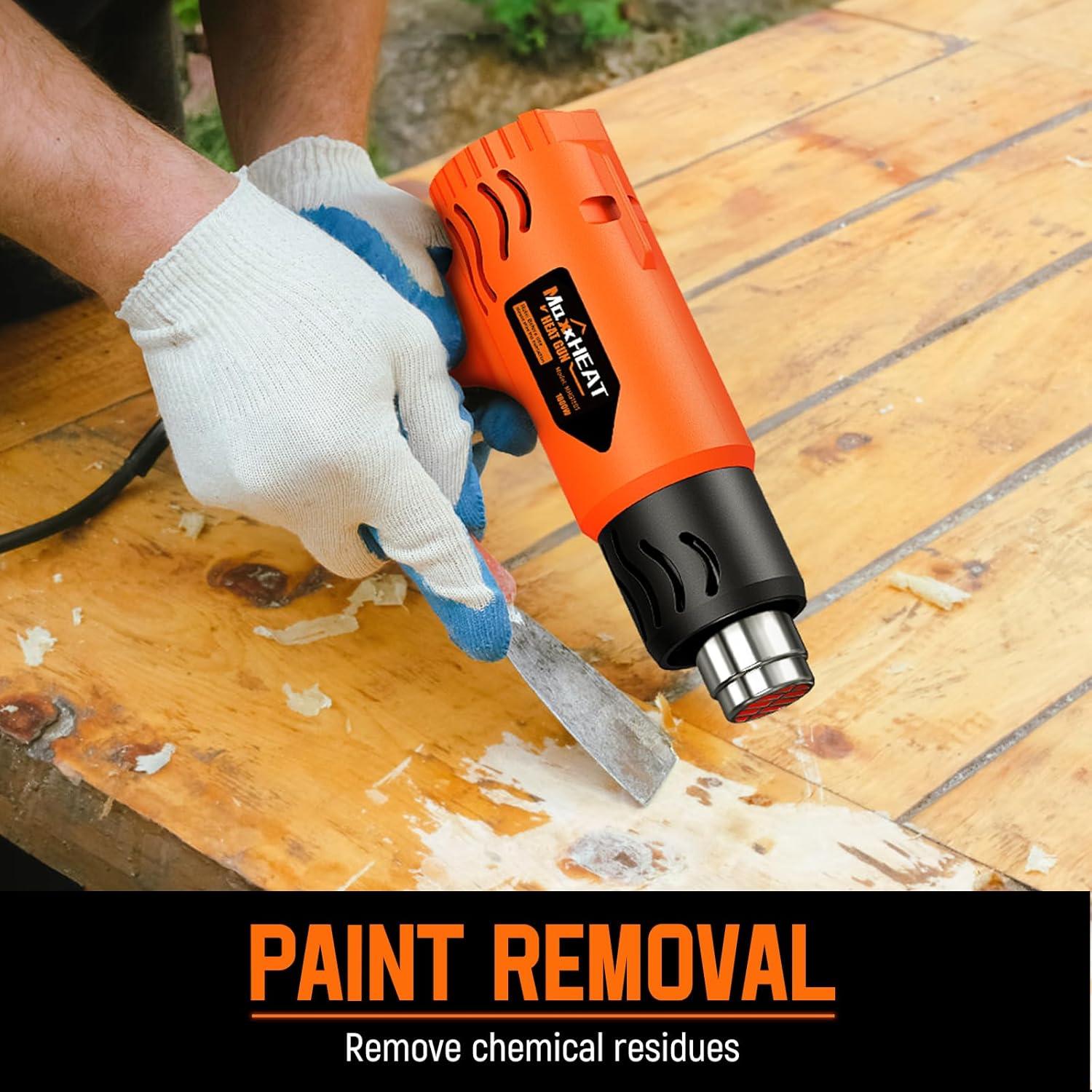 Pistola de Calor MAXXHEAT MHG1800 1800W 2 Temperaturas