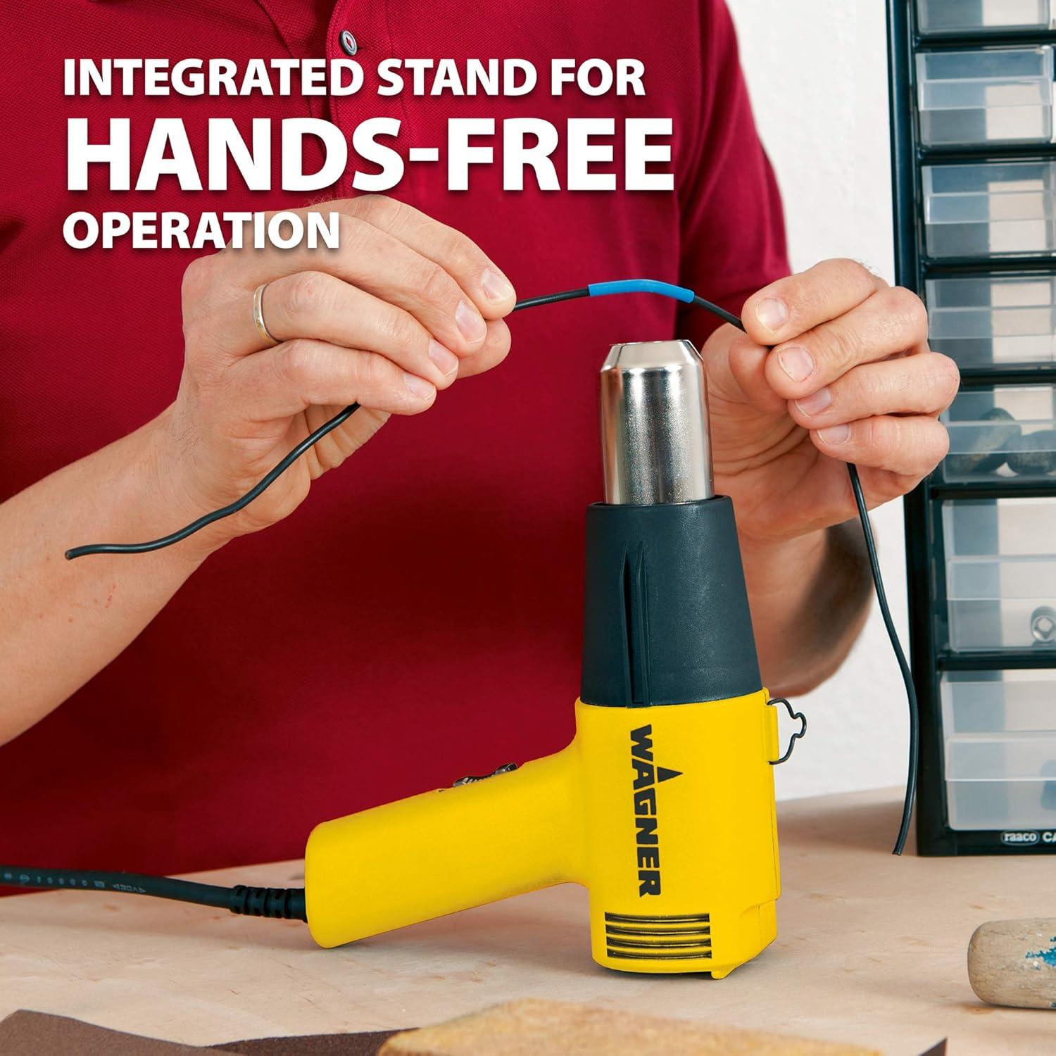 Pistola de Calor Wagner HT1000 750°C 1000°C 3 Boquillas