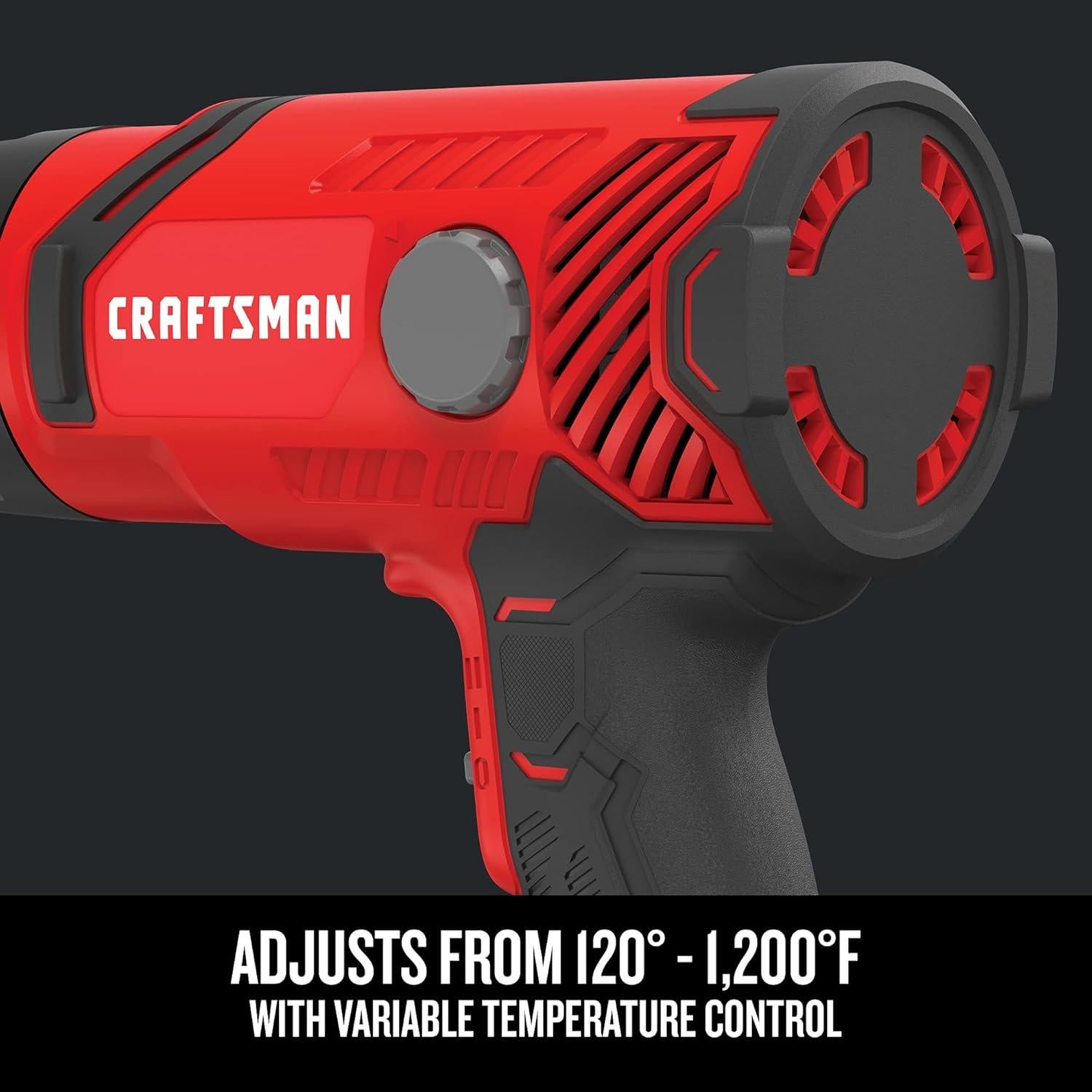 Pistola de Calor CRAFTSMAN CMEE531 1500W Ajuste 49-649°C