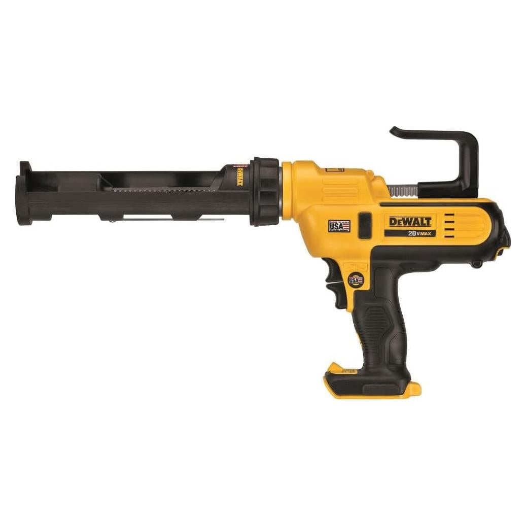 20V MAX Caulking Gun, Cordless, 10oz, Variable Speed Trigger, Interchangeable Canister Trays, Bare Tool Only (DCE560B)