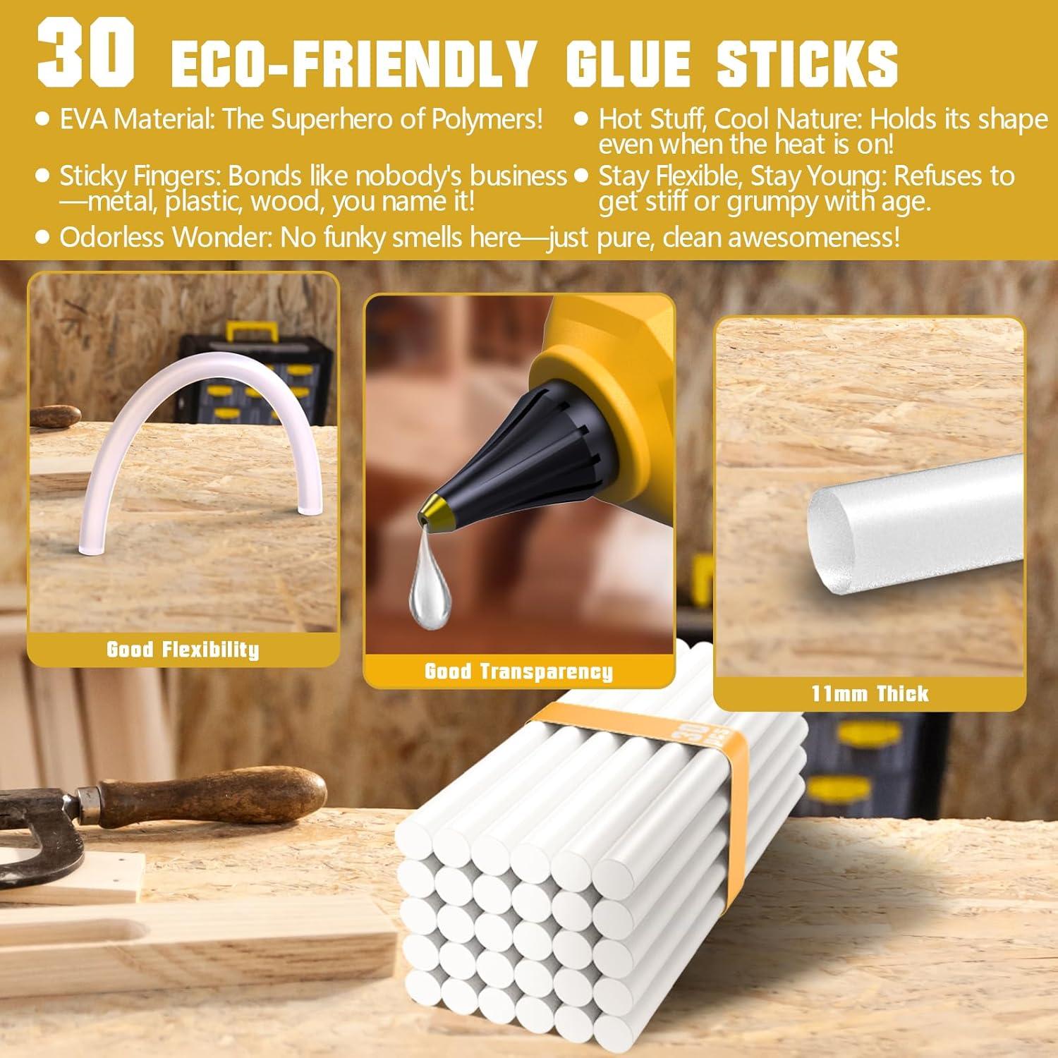 Pistola de Pegamento Caliente Inalámbrica Synxiter 100W 20V