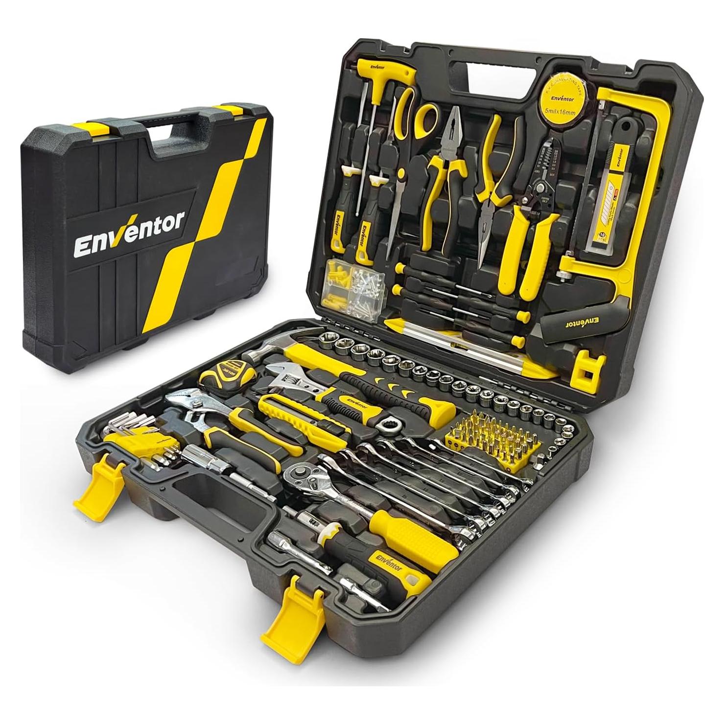 Kit de herramientas ENVENTOR 220 piezas para el hogar