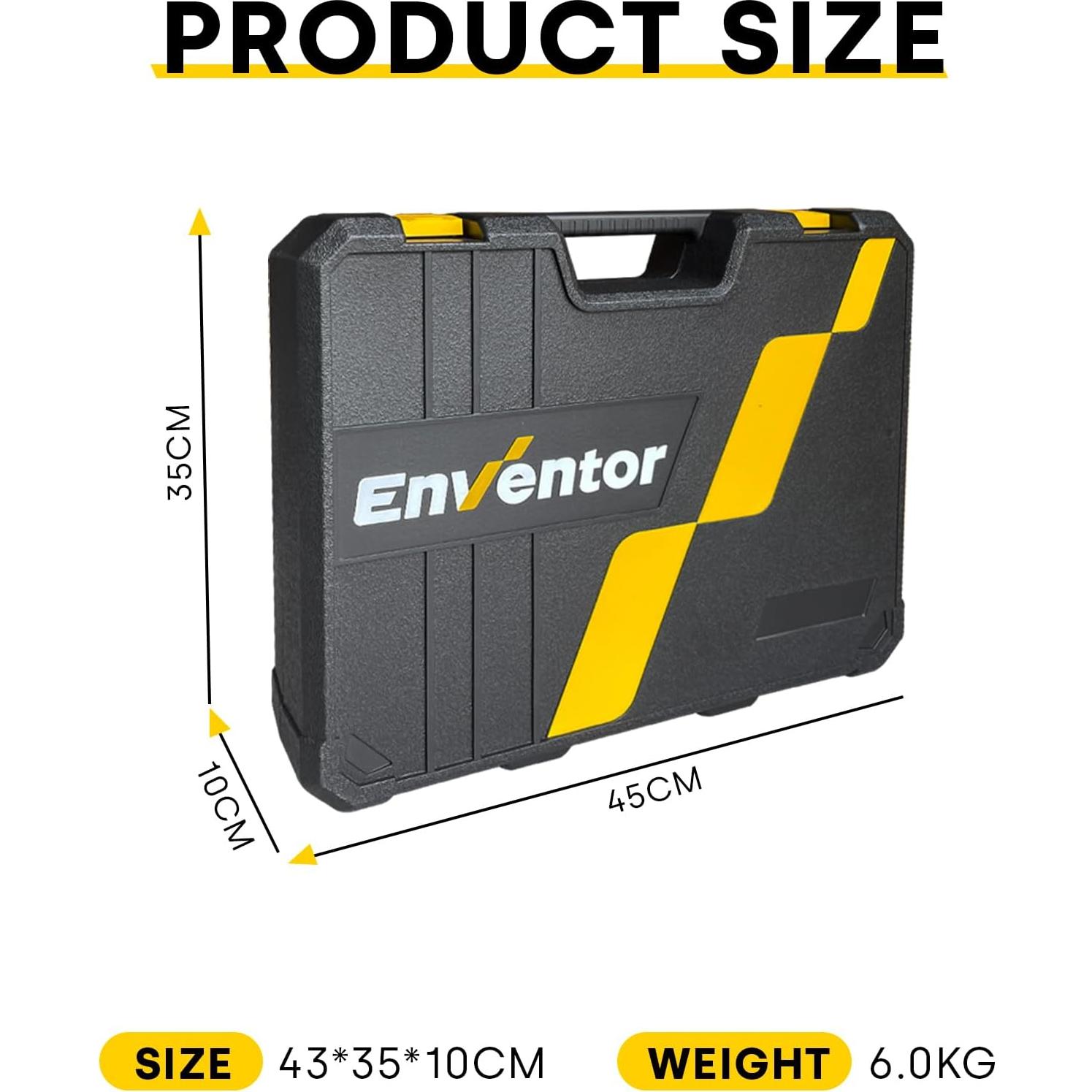 Kit de herramientas ENVENTOR 220 piezas para el hogar