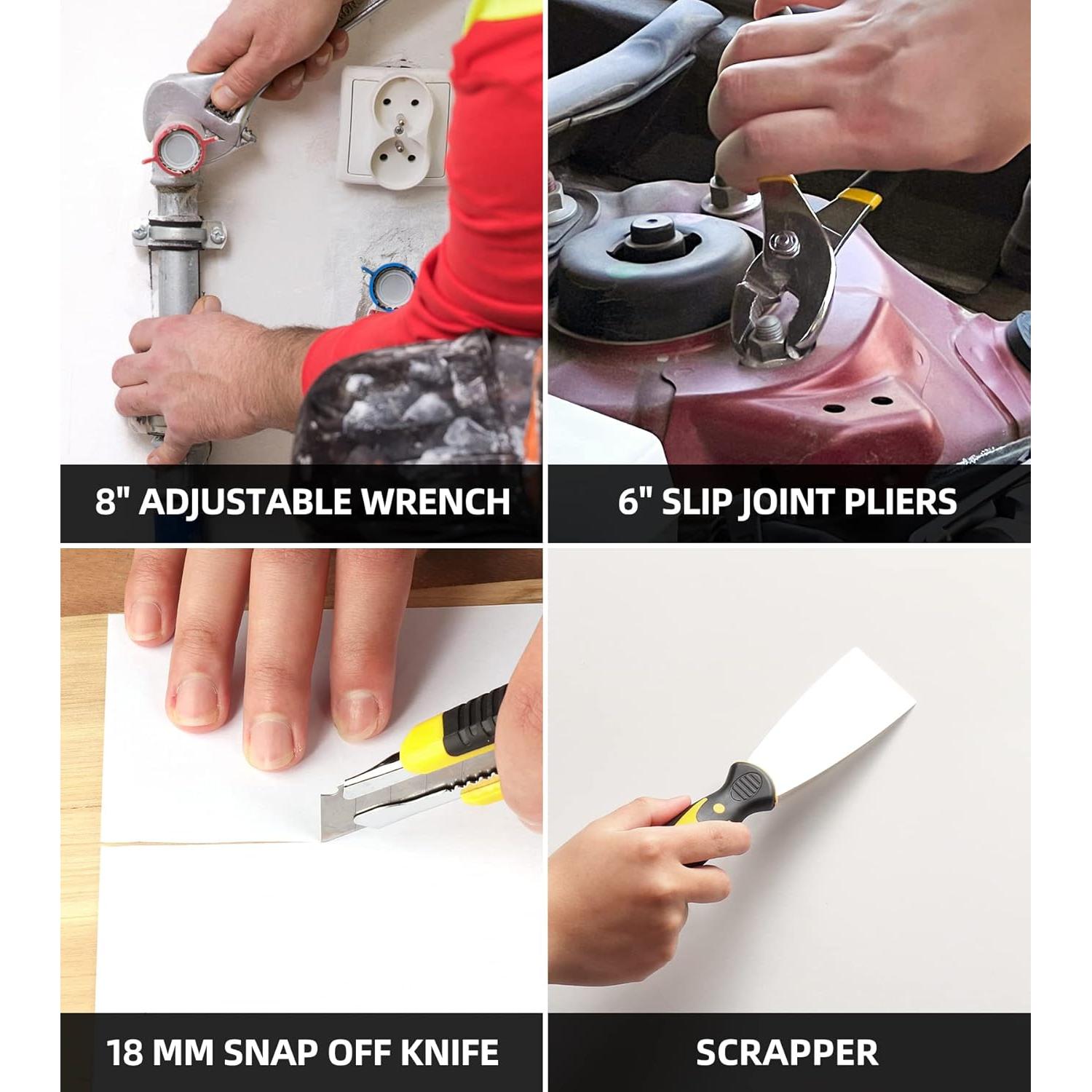 Juego de Herramientas DOWELL 146PCS con Bolsa 37cm