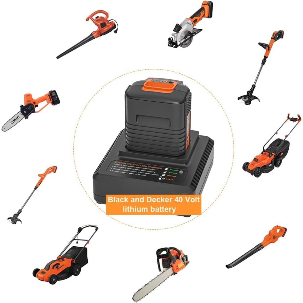 Batería de Litio 40V Black & Decker con Cargador 3500mAh