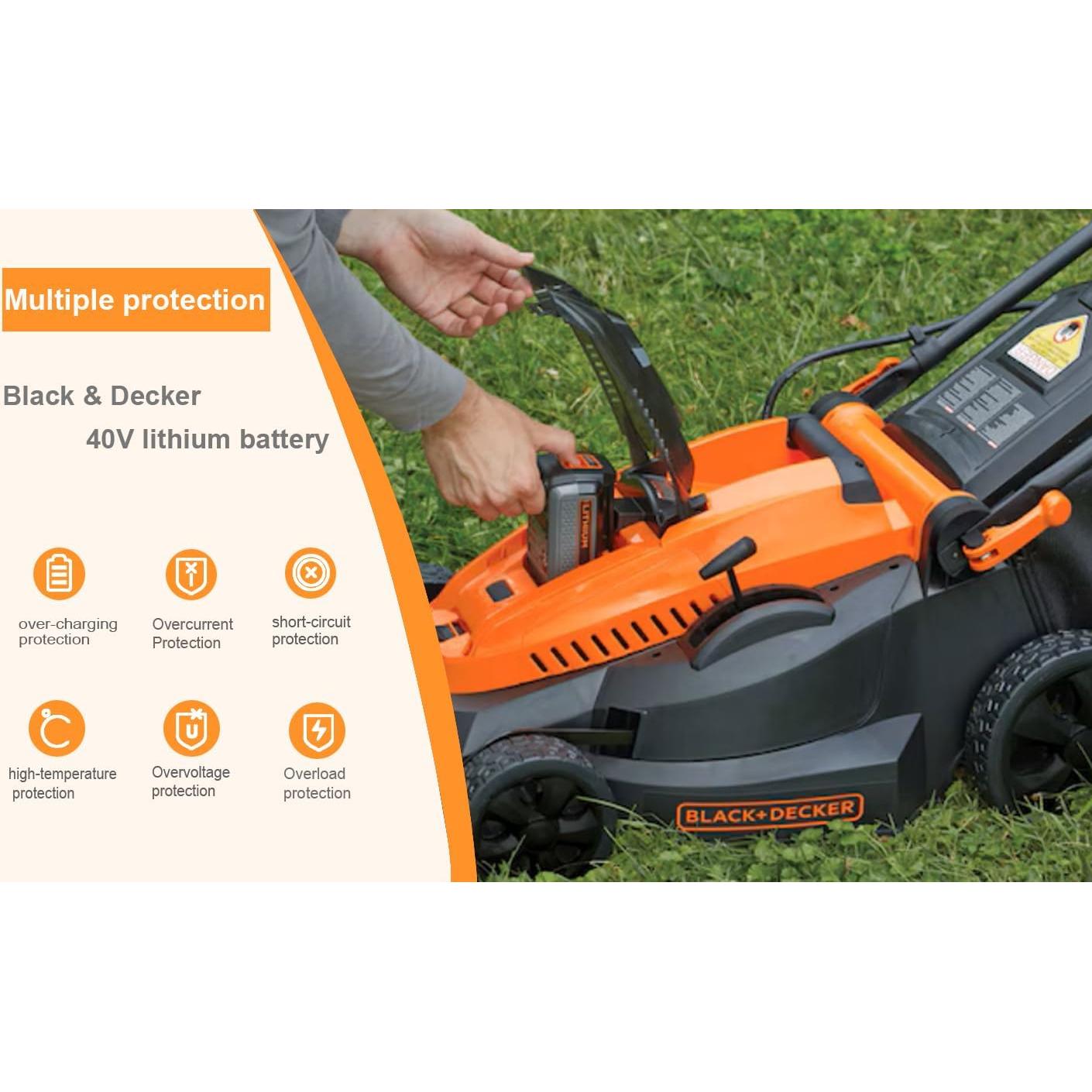 Batería de Litio 40V Black & Decker con Cargador 3500mAh