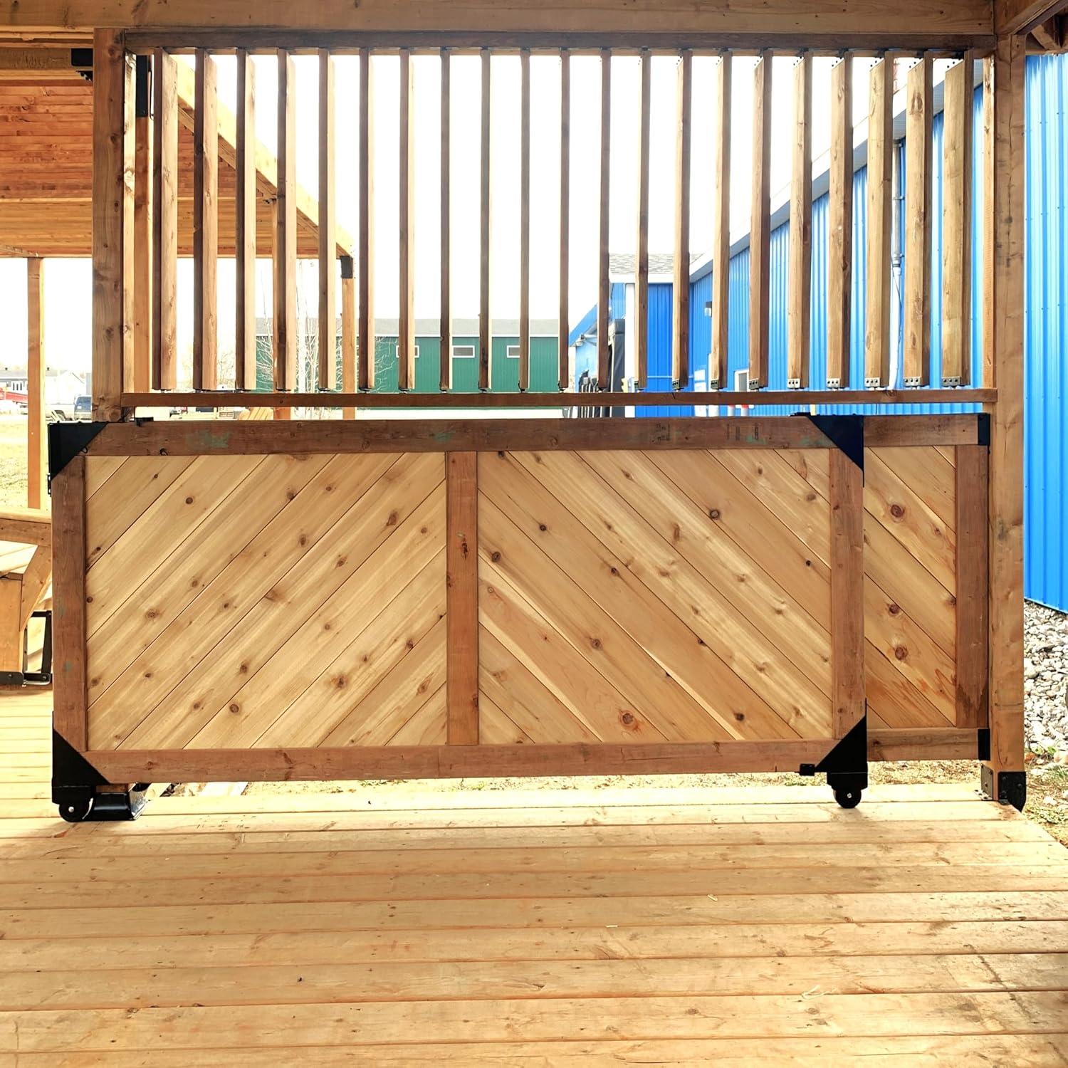 Kit de Puerta Corredera Pylex 11052 Acero Negro