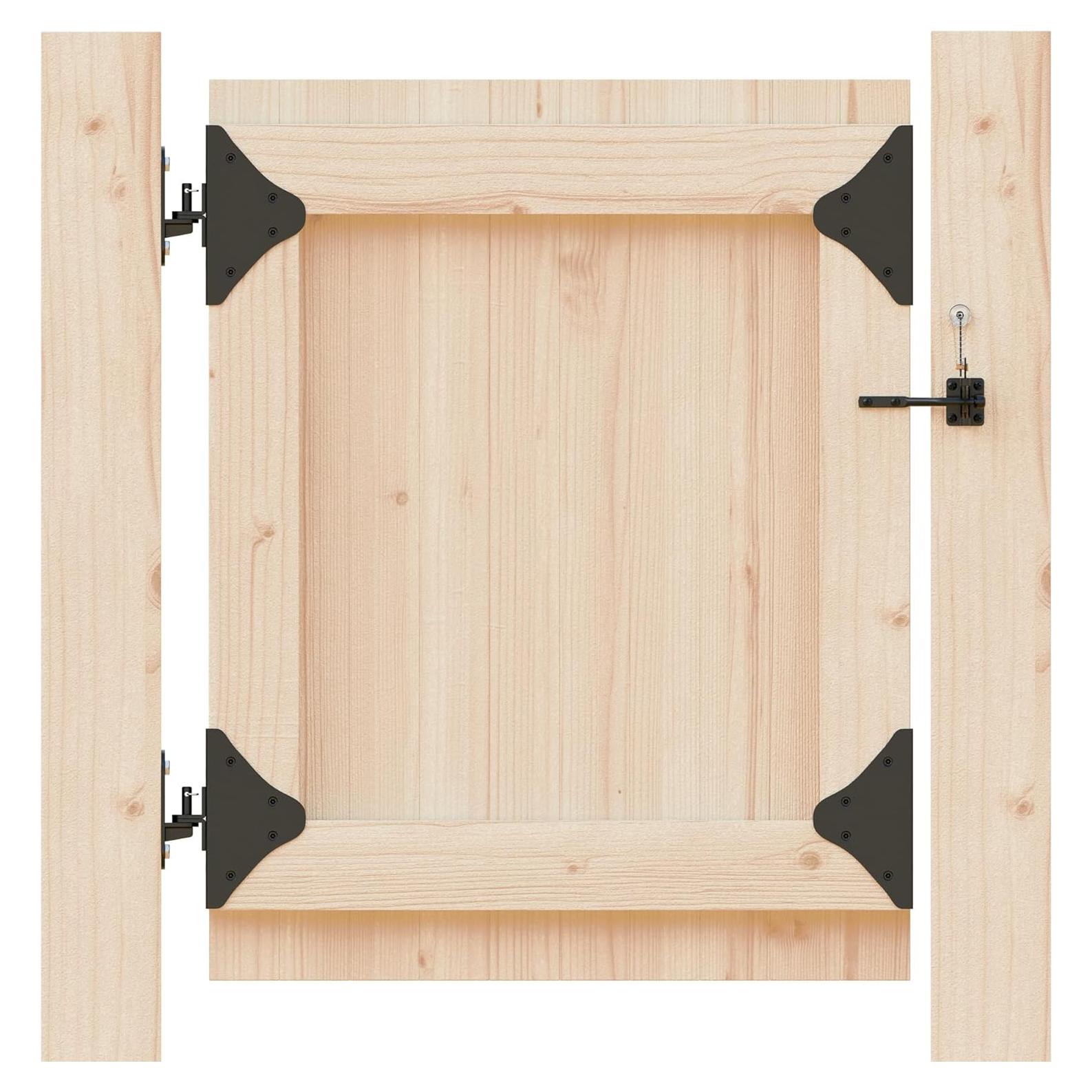 Kit de Soporte de Puerta HILLMASTER 90 Grados Acero Negro