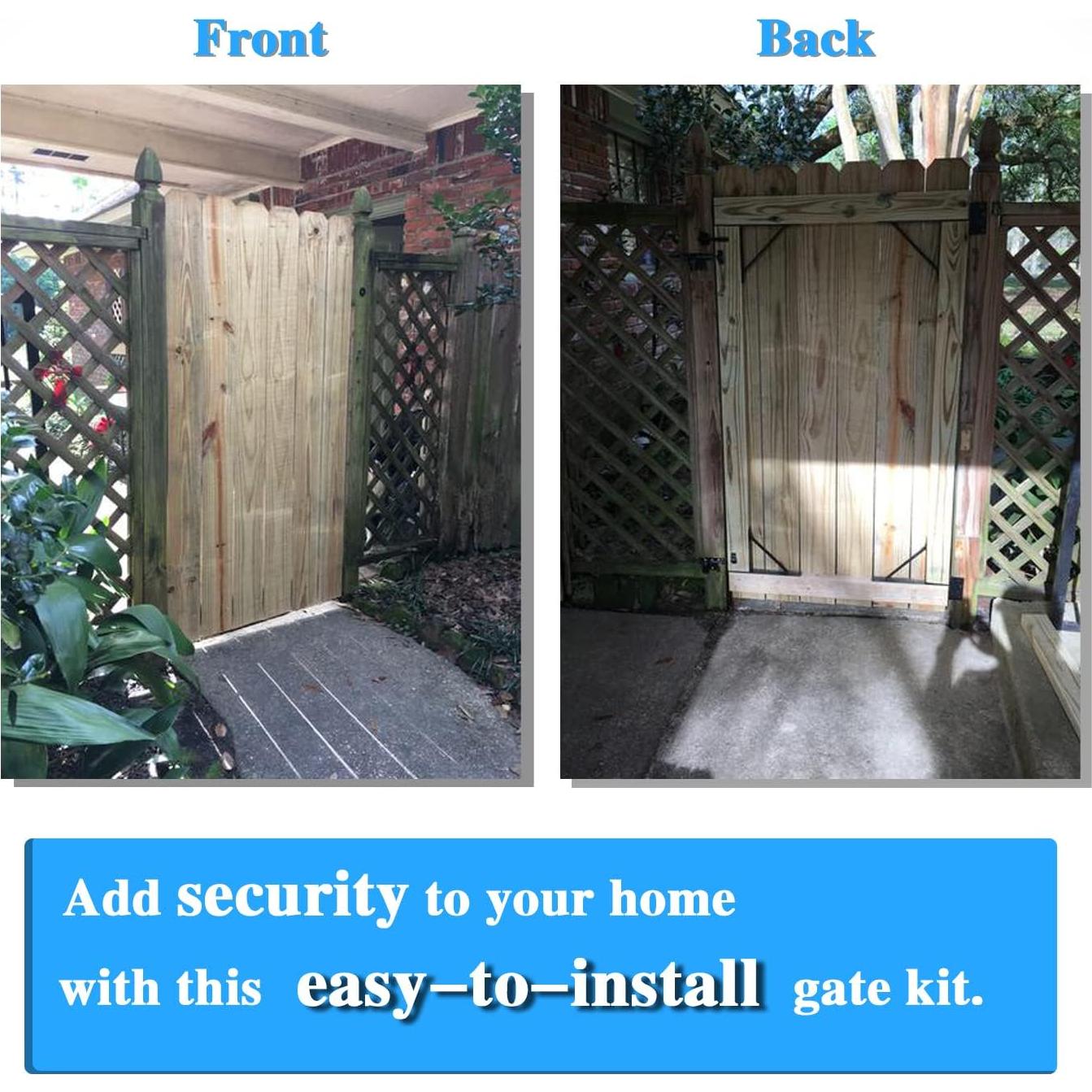 Kit de Hardware para Puerta TFMUZERT Alta Resistencia 2x4