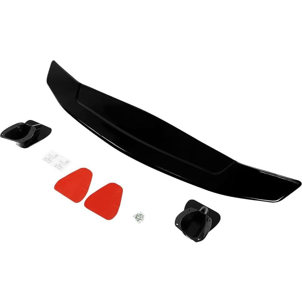 Alerón Trasero Universal Evargc 116.84 cm Negro Brillante