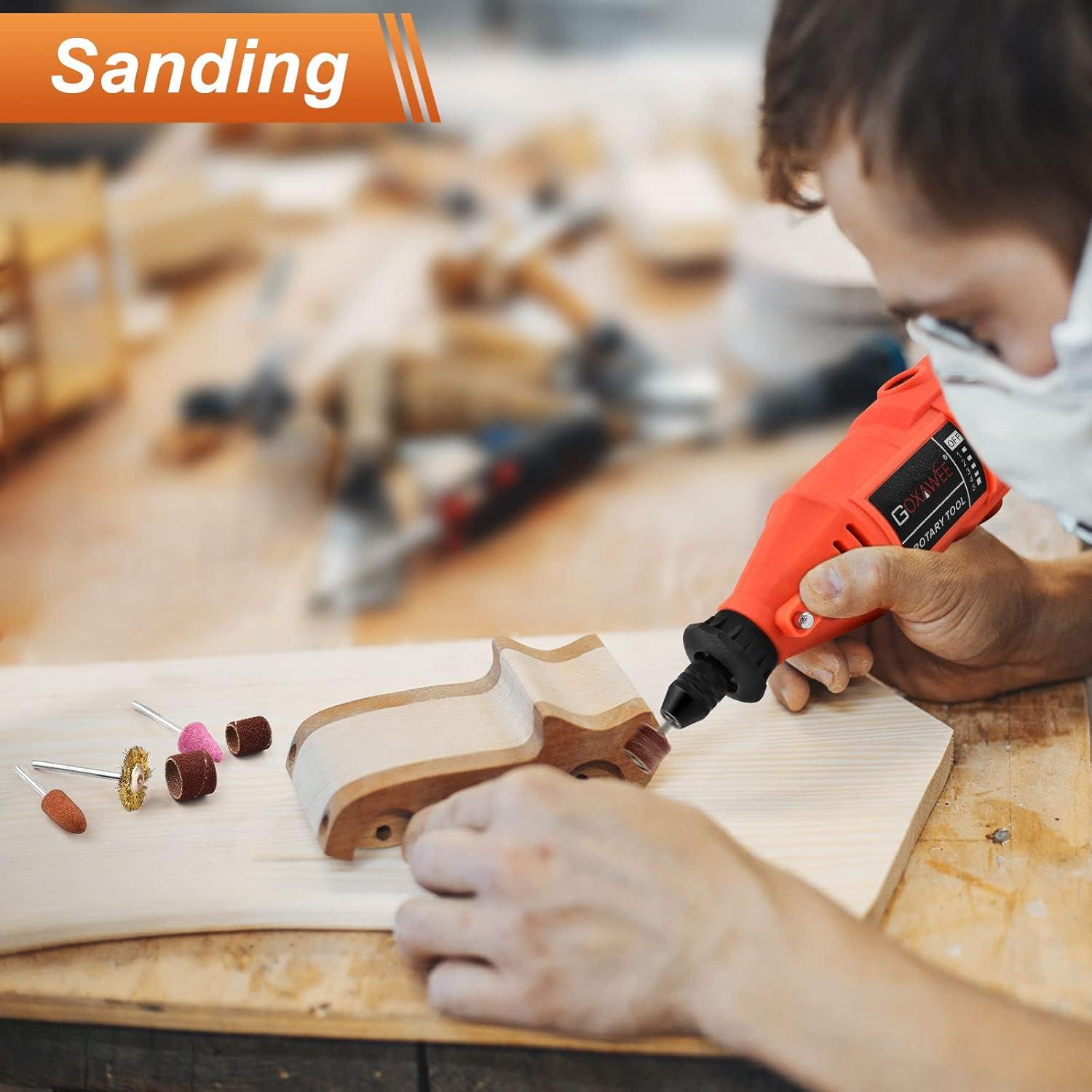 Kit de Accesorios Rotativos 480 Pcs GOXAWEE Multiusos