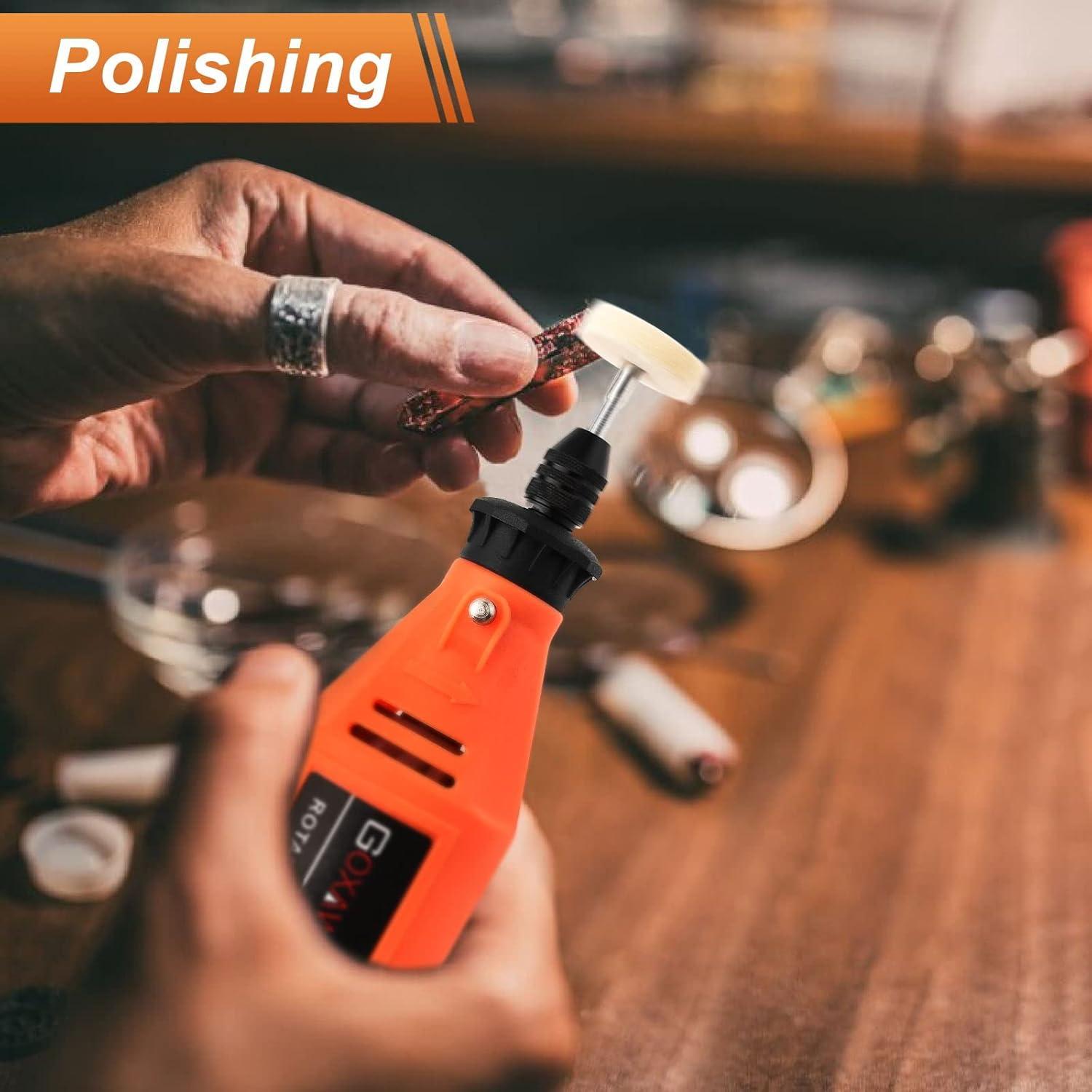 Kit de Accesorios Rotativos 480 Pcs GOXAWEE Multiusos