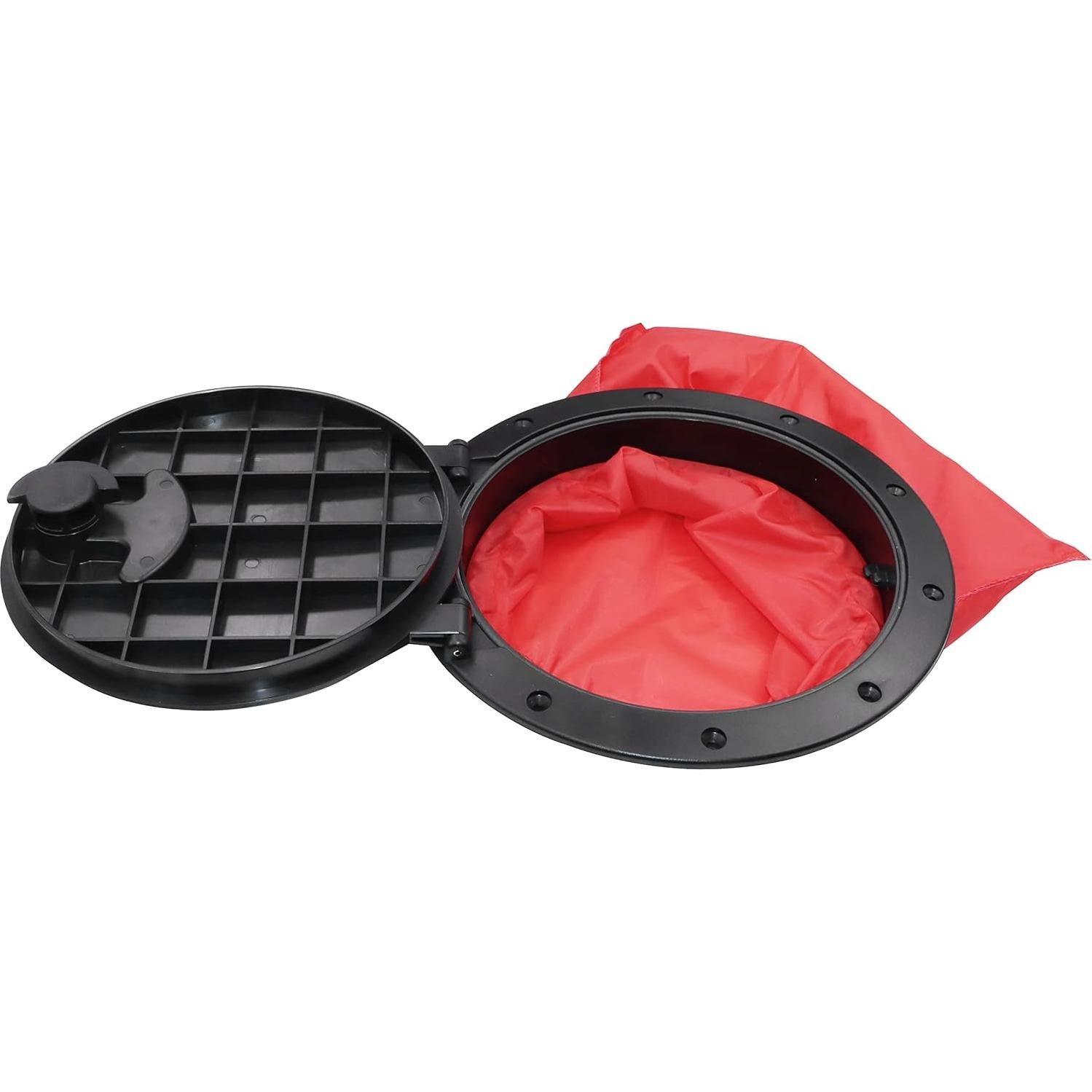 Tapa de Cubierta KUNPENG 20 cm Negra con Bolsa Impermeable