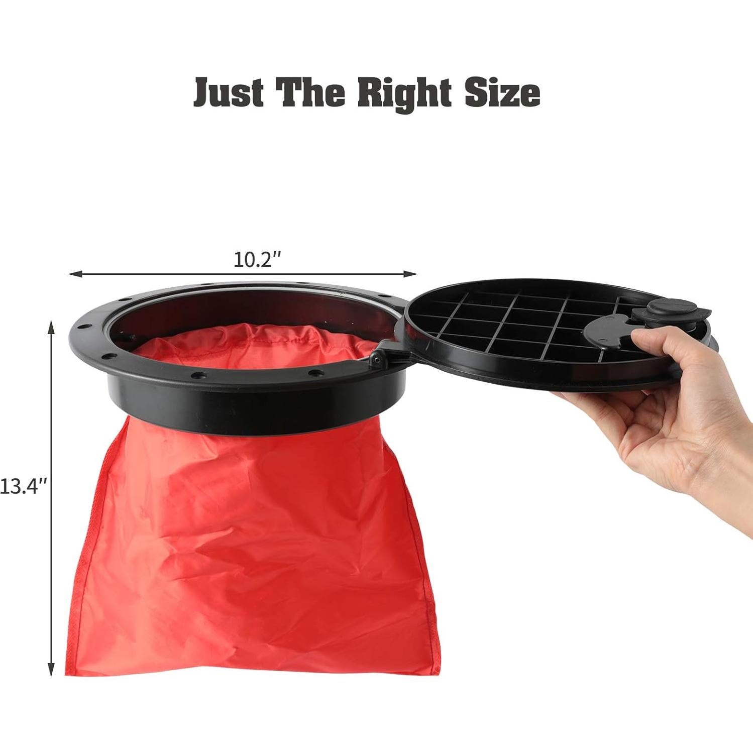 Kit de tapa de kayak Anndason 20 cm con bolsa impermeable