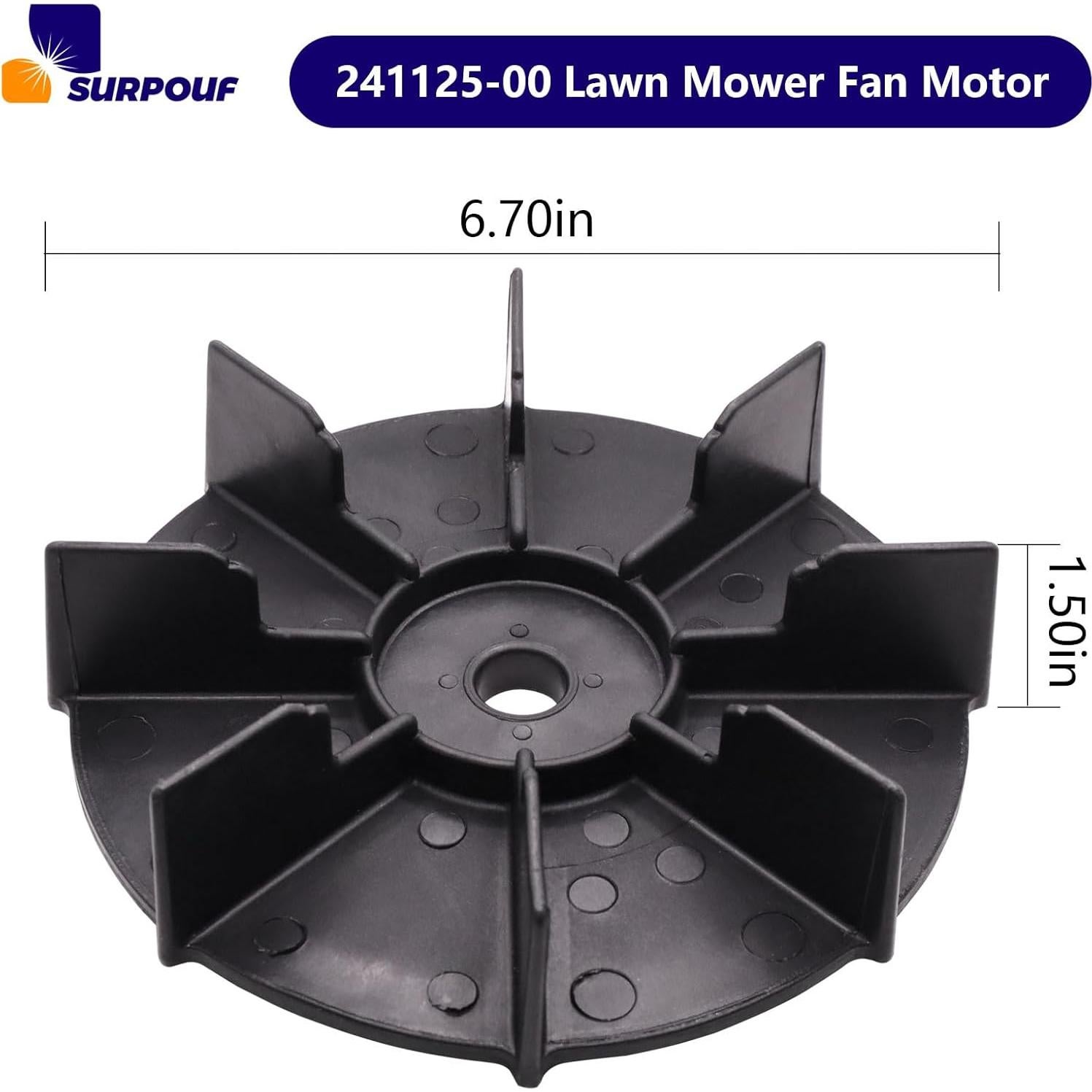 Kit Reemplazo Ventilador Black & Decker 241125-00 241381-00