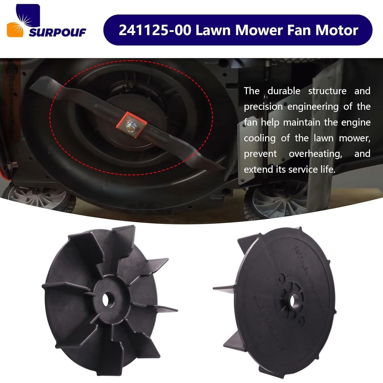 Kit Reemplazo Ventilador Black & Decker 241125-00 241381-00