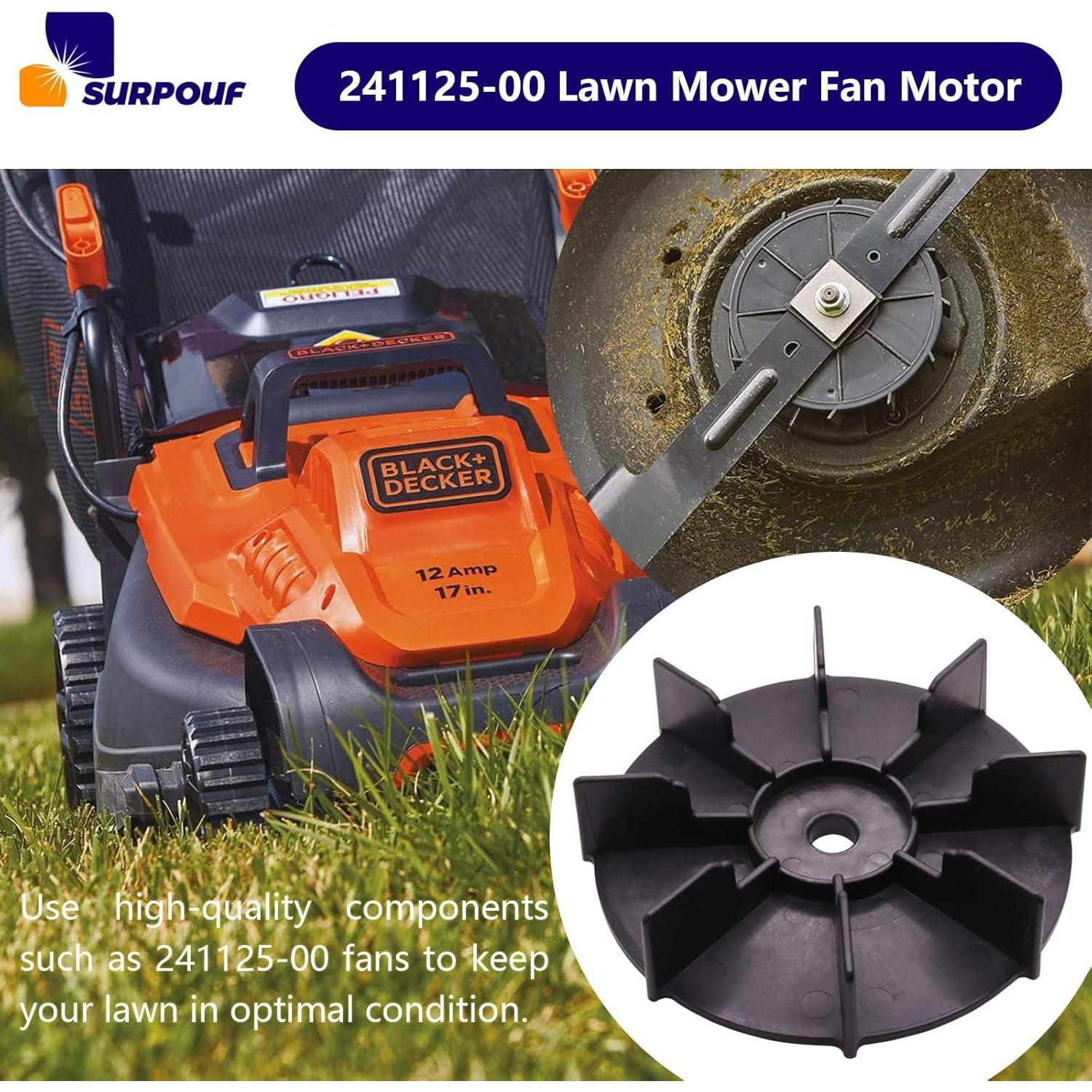 Kit Reemplazo Ventilador Black & Decker 241125-00 241381-00