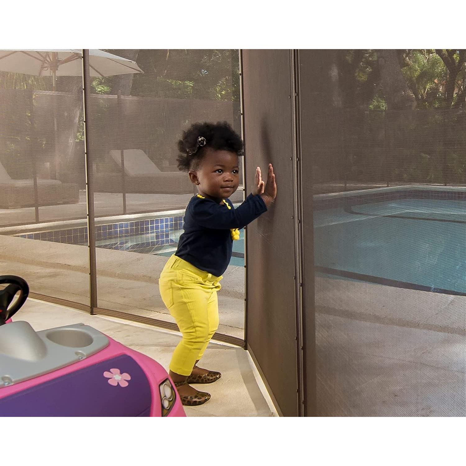 Cerca de Piscina Life Saver 4x3.66m Negra DIY