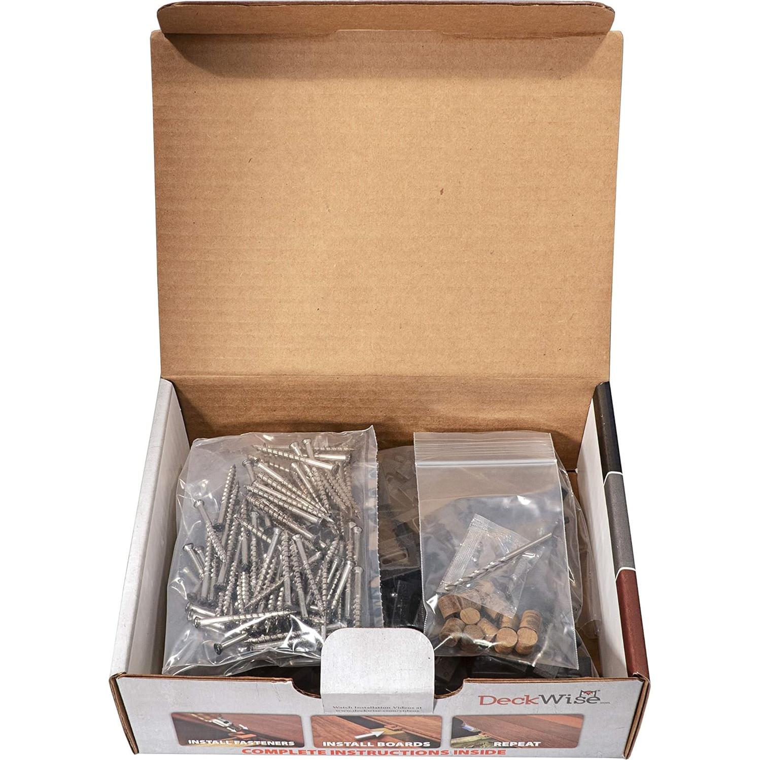 Sujetadores Ocultos DeckWise Ipe Clip Extreme 175 Unidades