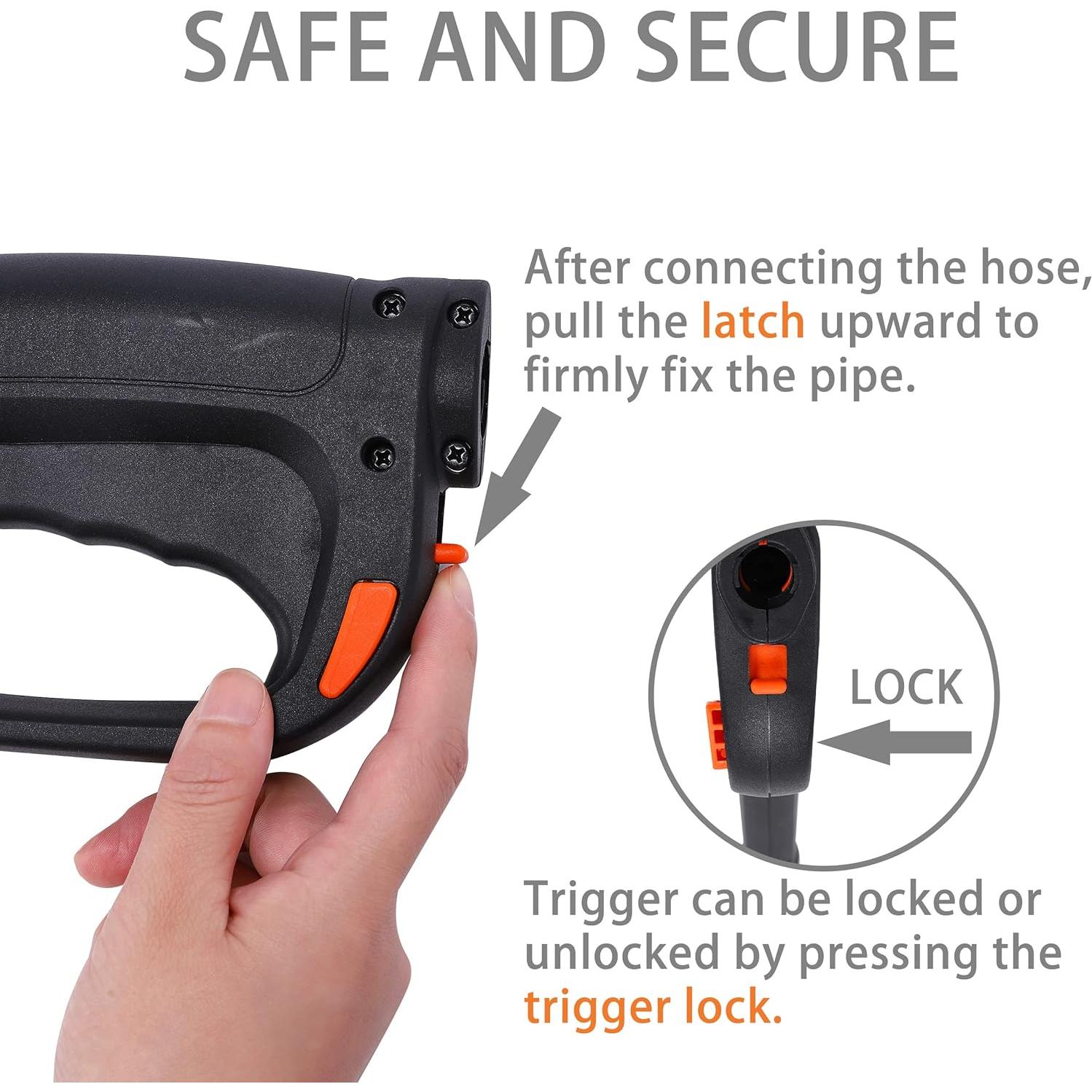 Kit Pistola Lavadora a Presión FIXFANS 5 Boquillas 2320 PSI