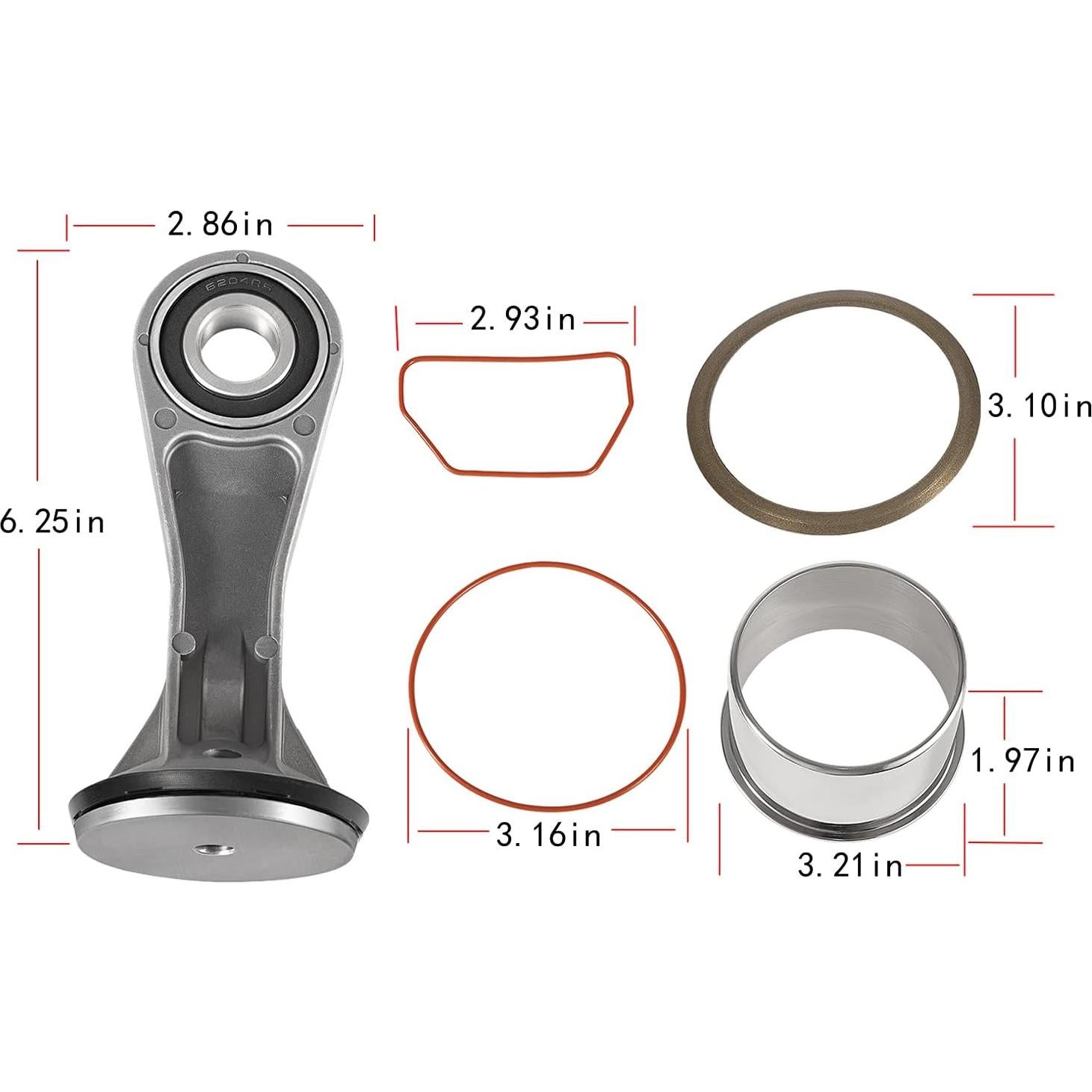 Kit de Biela y Pistón para Compresor Sunluway N038785