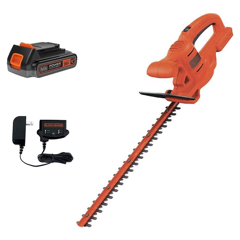Cortadora de Setos BLACK+DECKER 20V 45.72 cm Inalámbrica