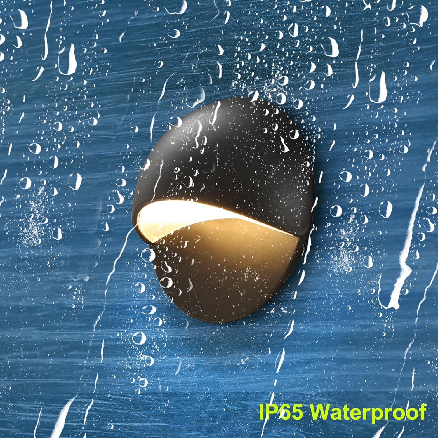 FVTLED Kit de 10 Luces LED Empotradas para Jardín